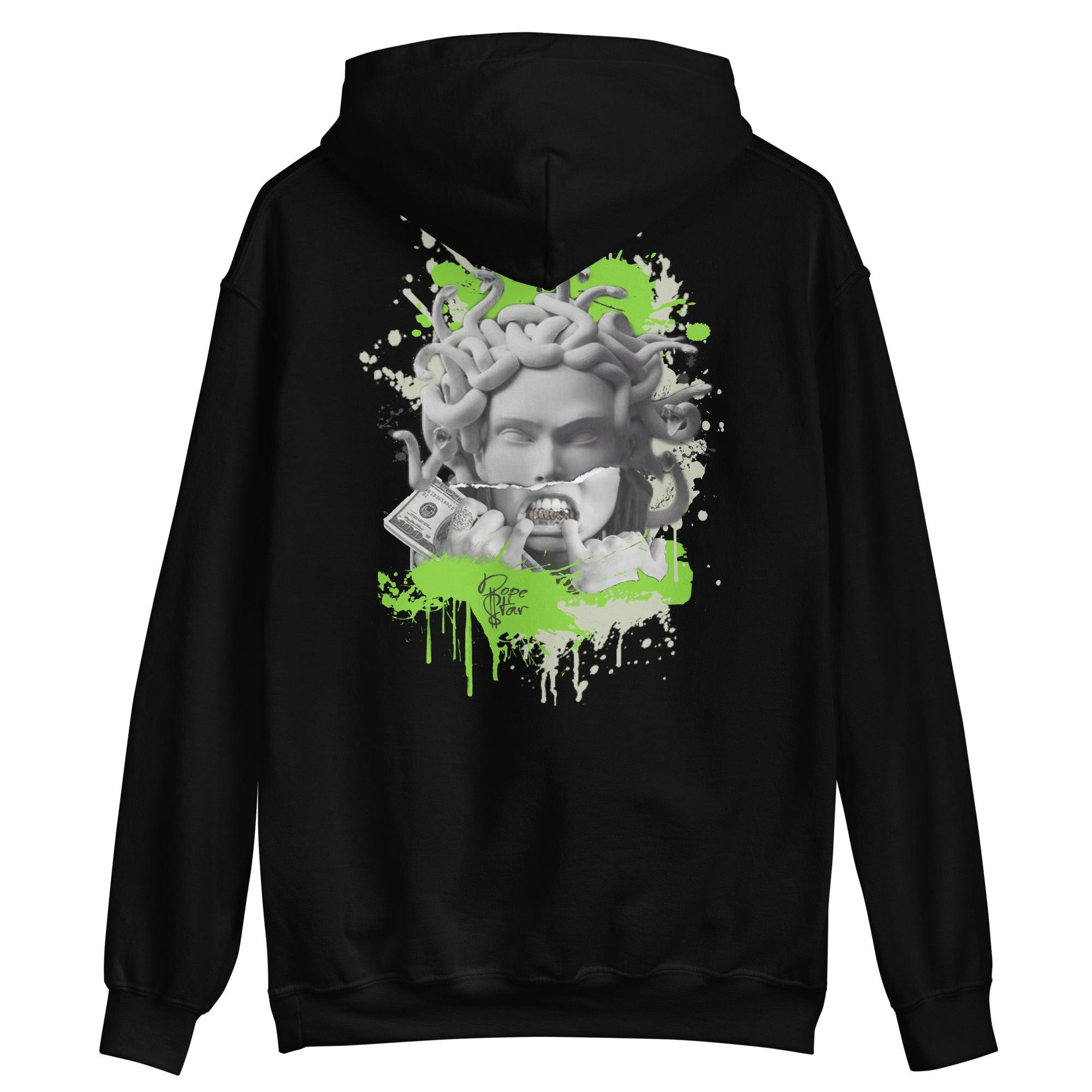 6s Electric Green Hoodie Medusa