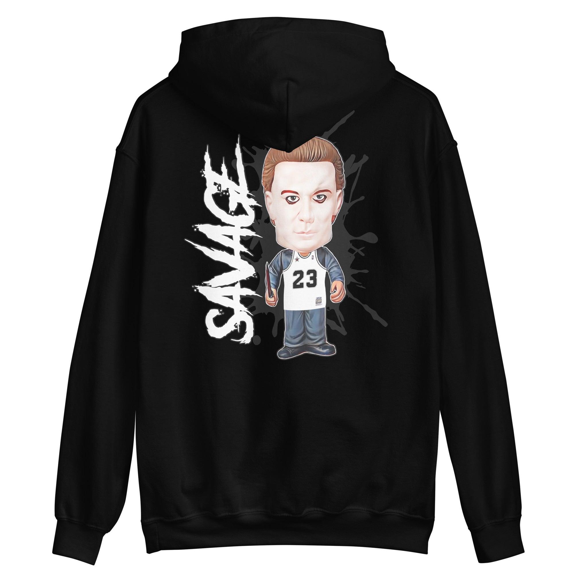 Blazer Low Sacai Black Patent Leather Hoodie Savage - Sneaker Shirts Outlet