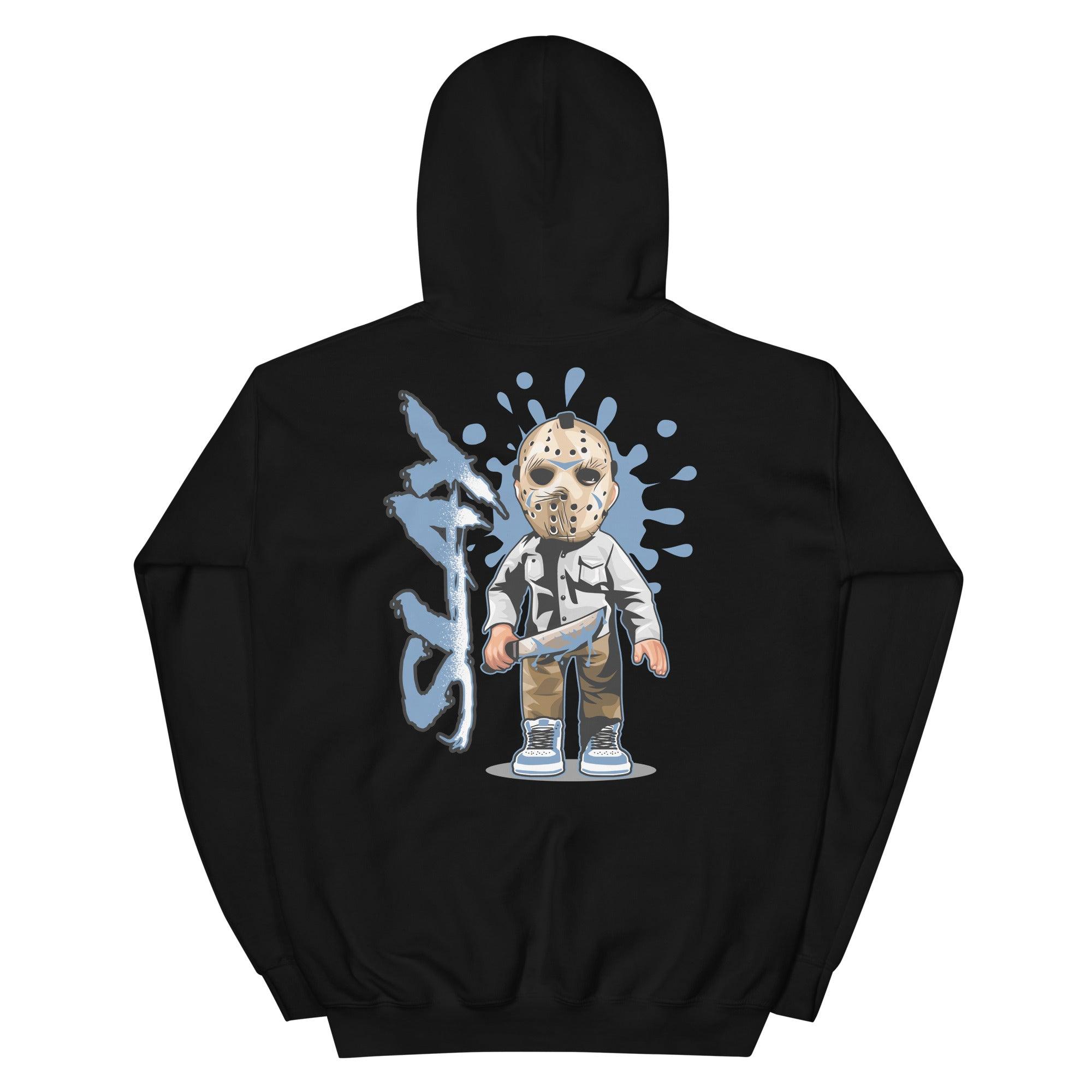 1 High White University Blue Black Hoodie Slay - Sneaker Shirts Outlet