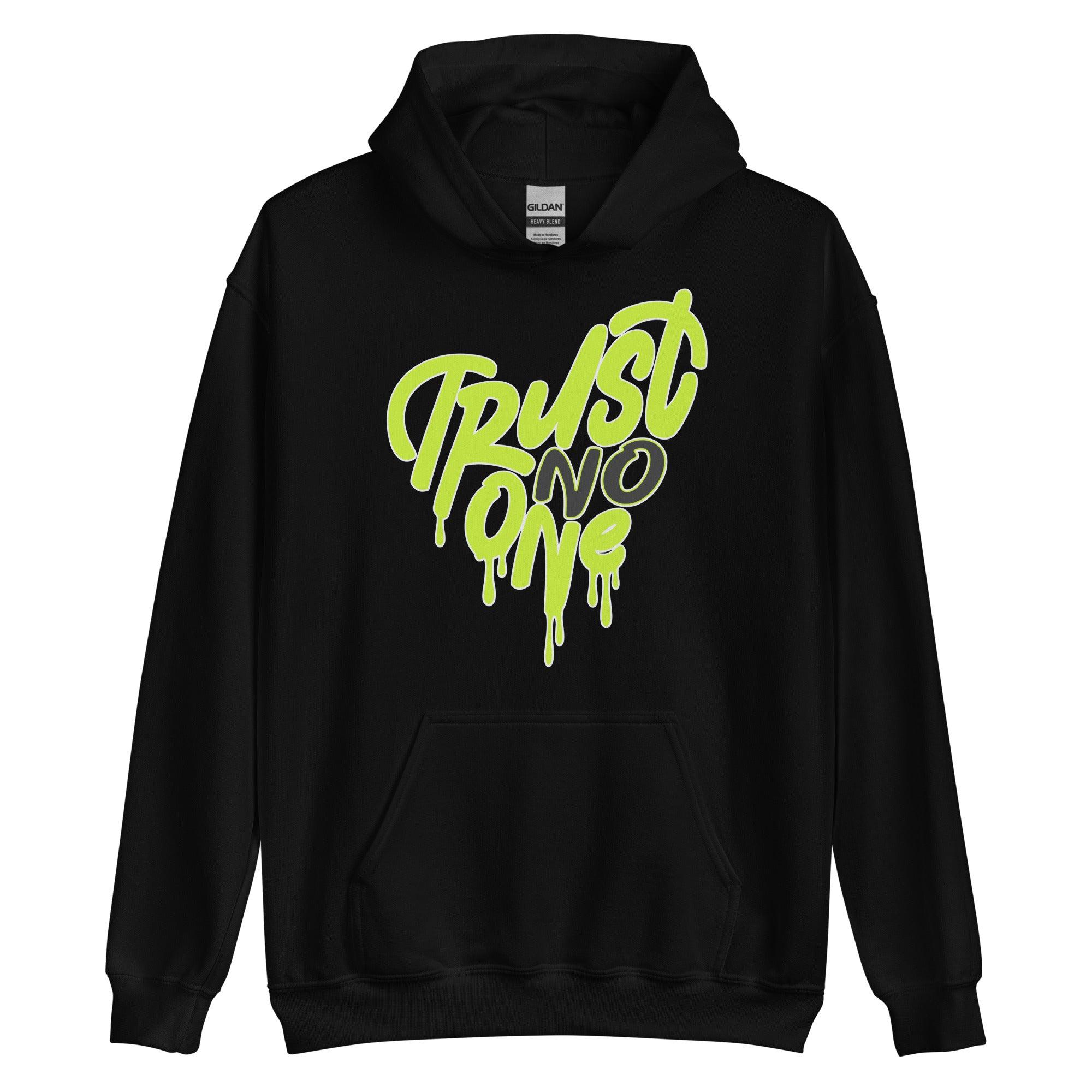 1s High Visionaire Hoodie Trust No One Heart - Sneaker Shirts Outlet