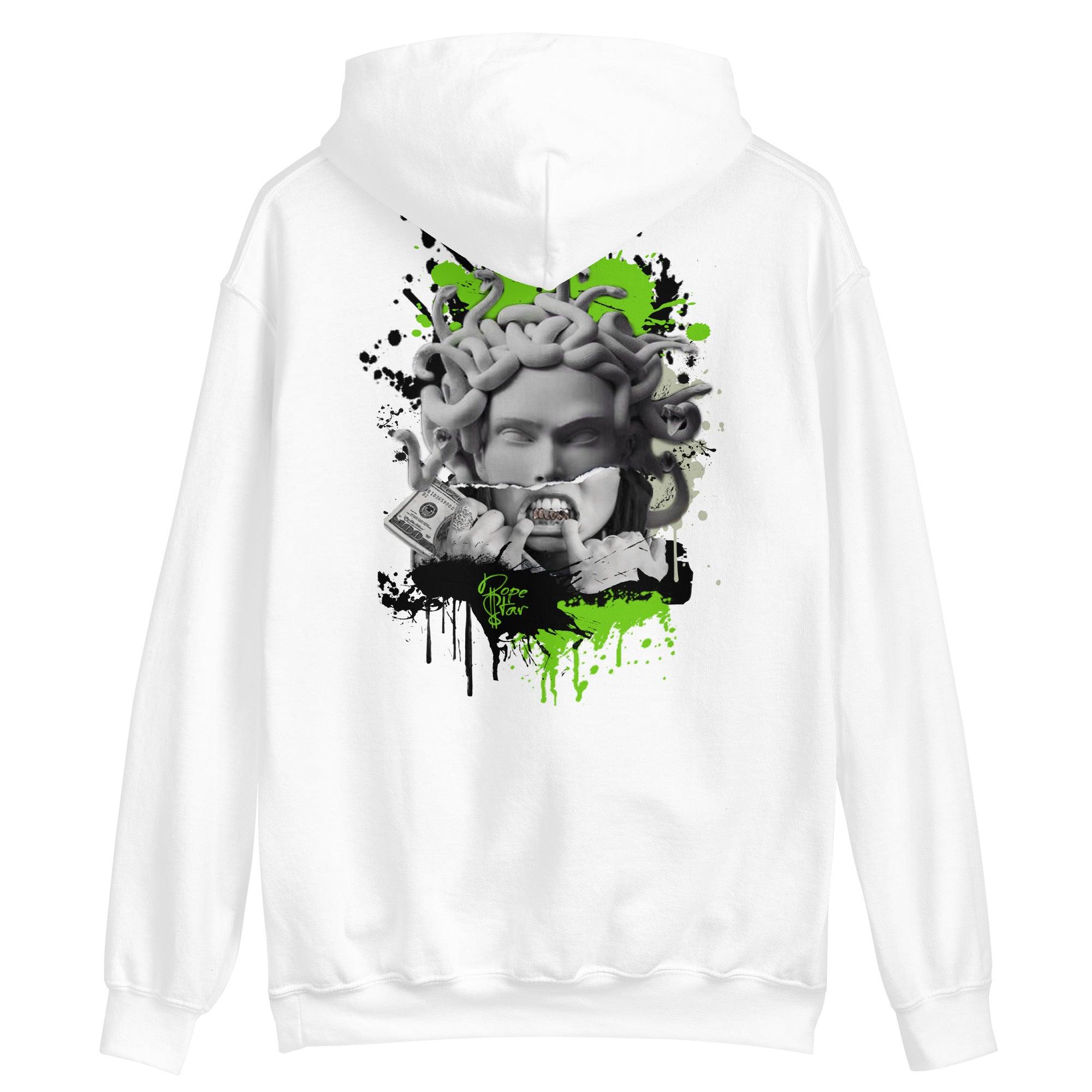 6s Electric Green Hoodie Medusa - Sneaker Shirts Outlet