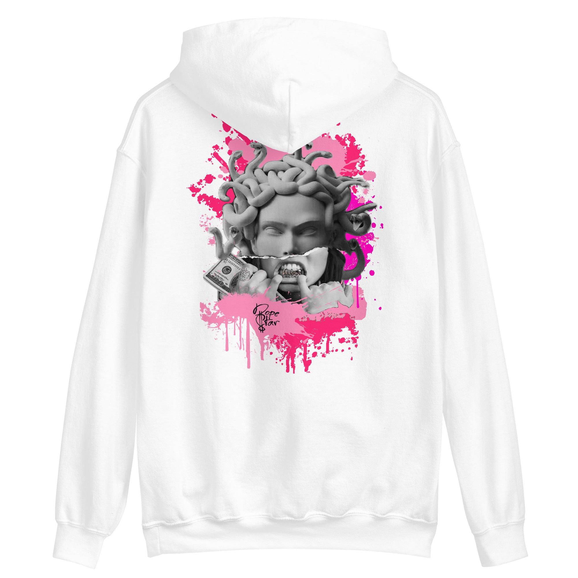 14s Low Shocking Pink Hoodie Medusa - Sneaker Shirts Outlet