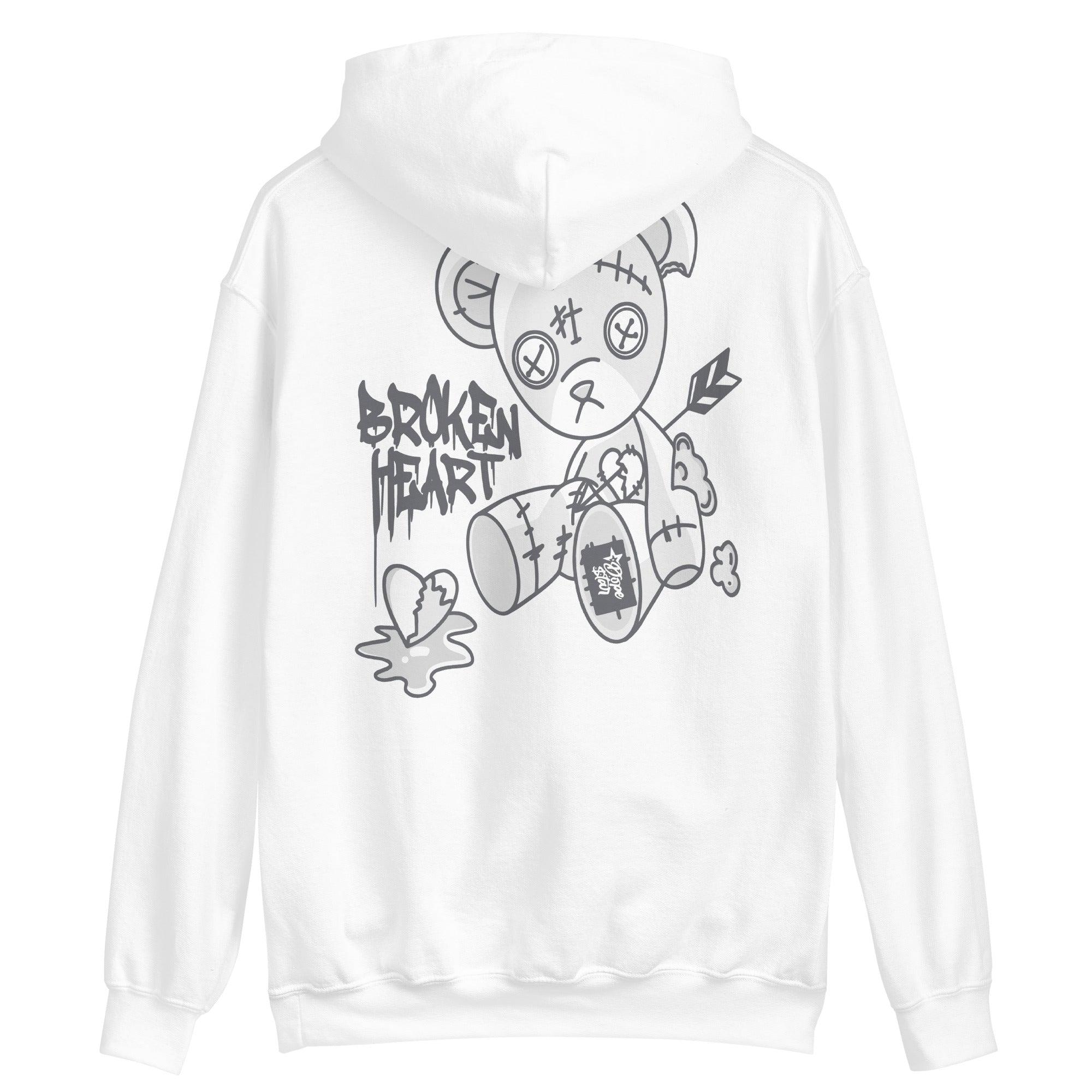 High Stealth 1s DopeStar Hoodie Broken Heart Bear - Sneaker Shirts Outlet