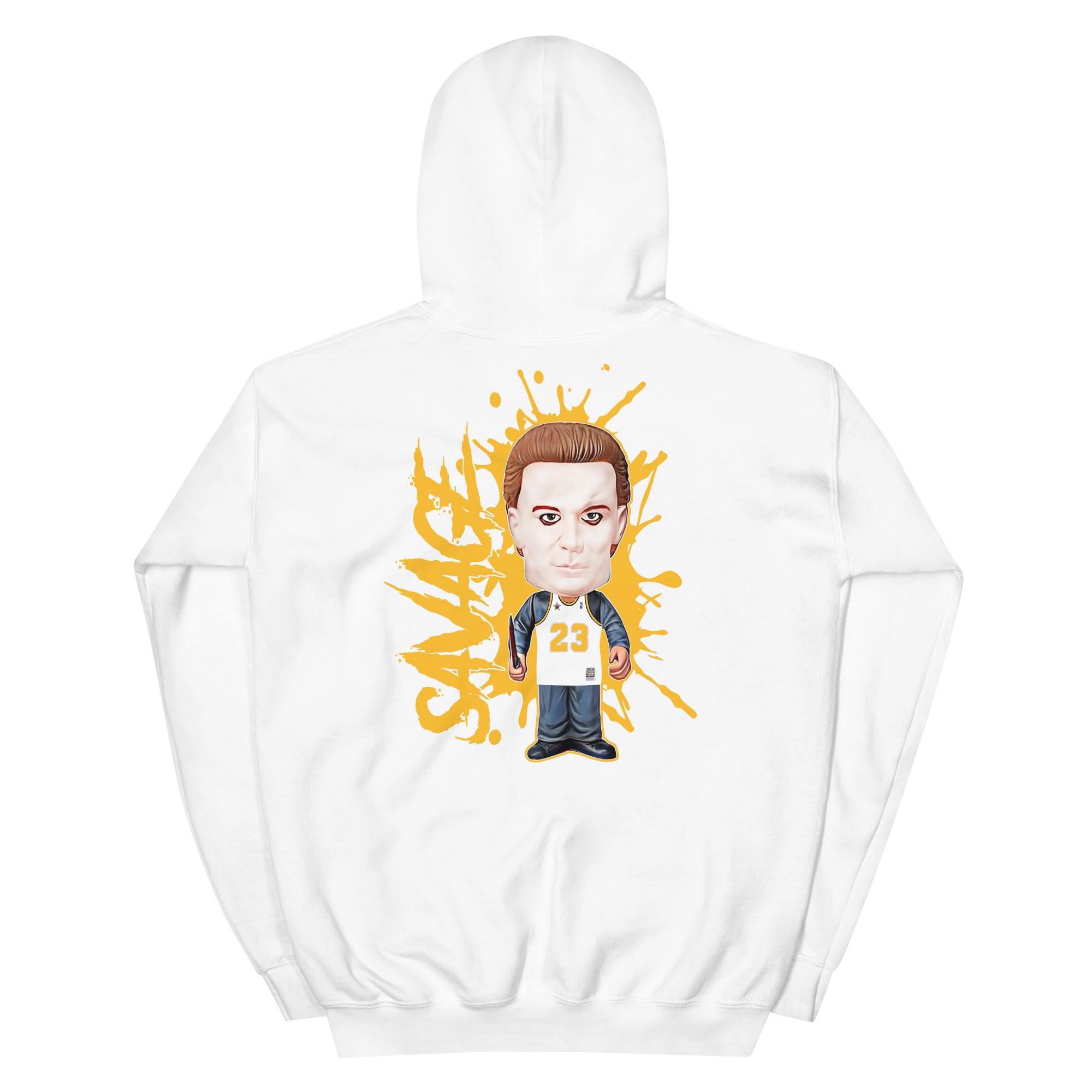 1s Mid White University Gold Hoodie – Savage - Sneaker Shirts Outlet