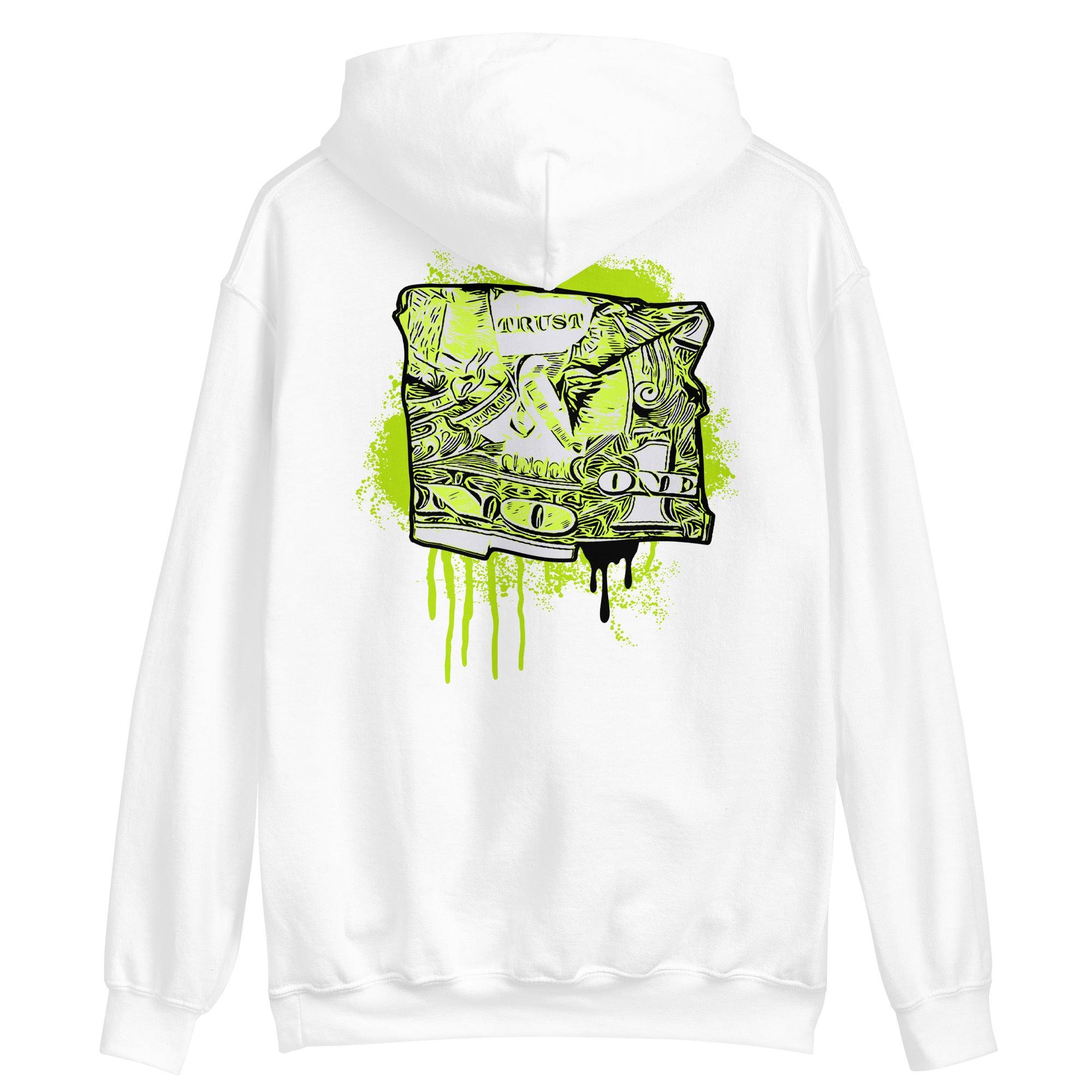 1s High Visionaire Hoodie Trust No One Dollar - Sneaker Shirts Outlet