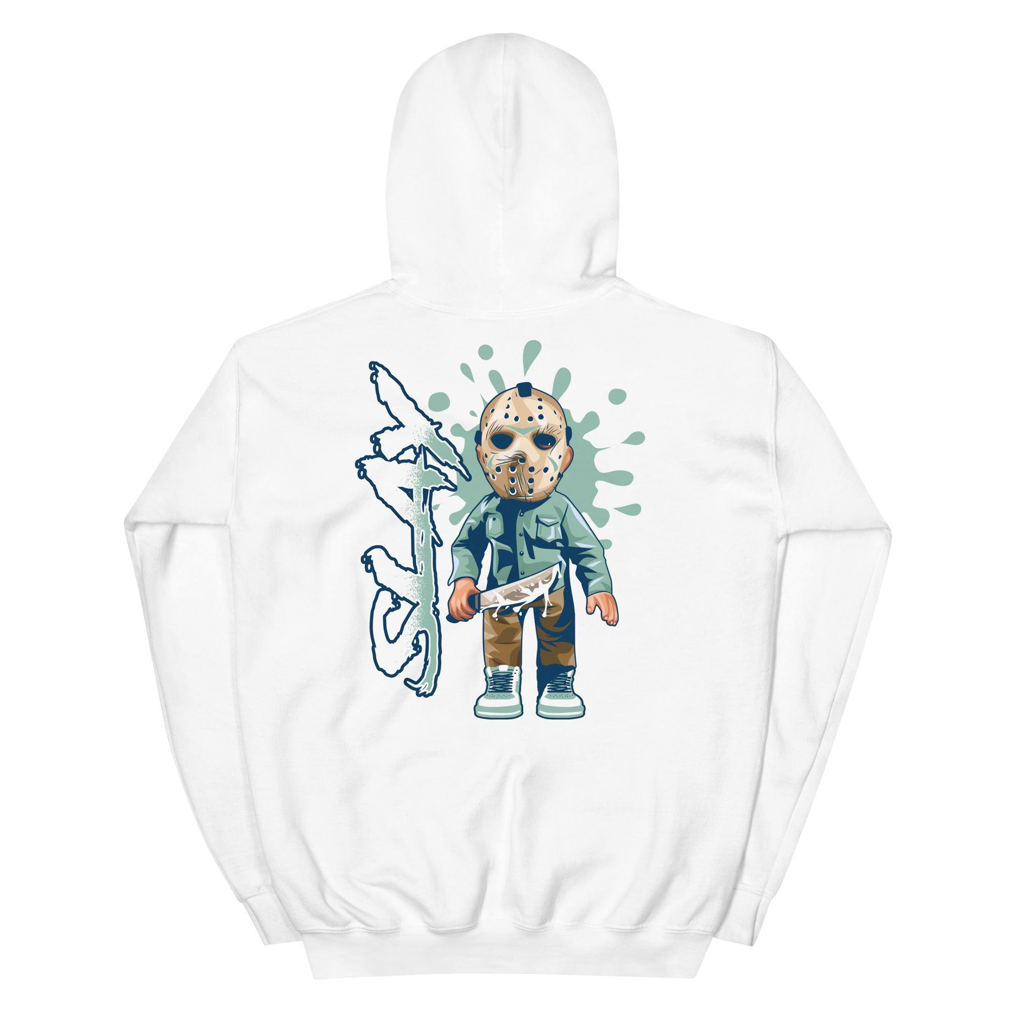 1 Mid Mystic Navy Mint Foam Hoodie Slay