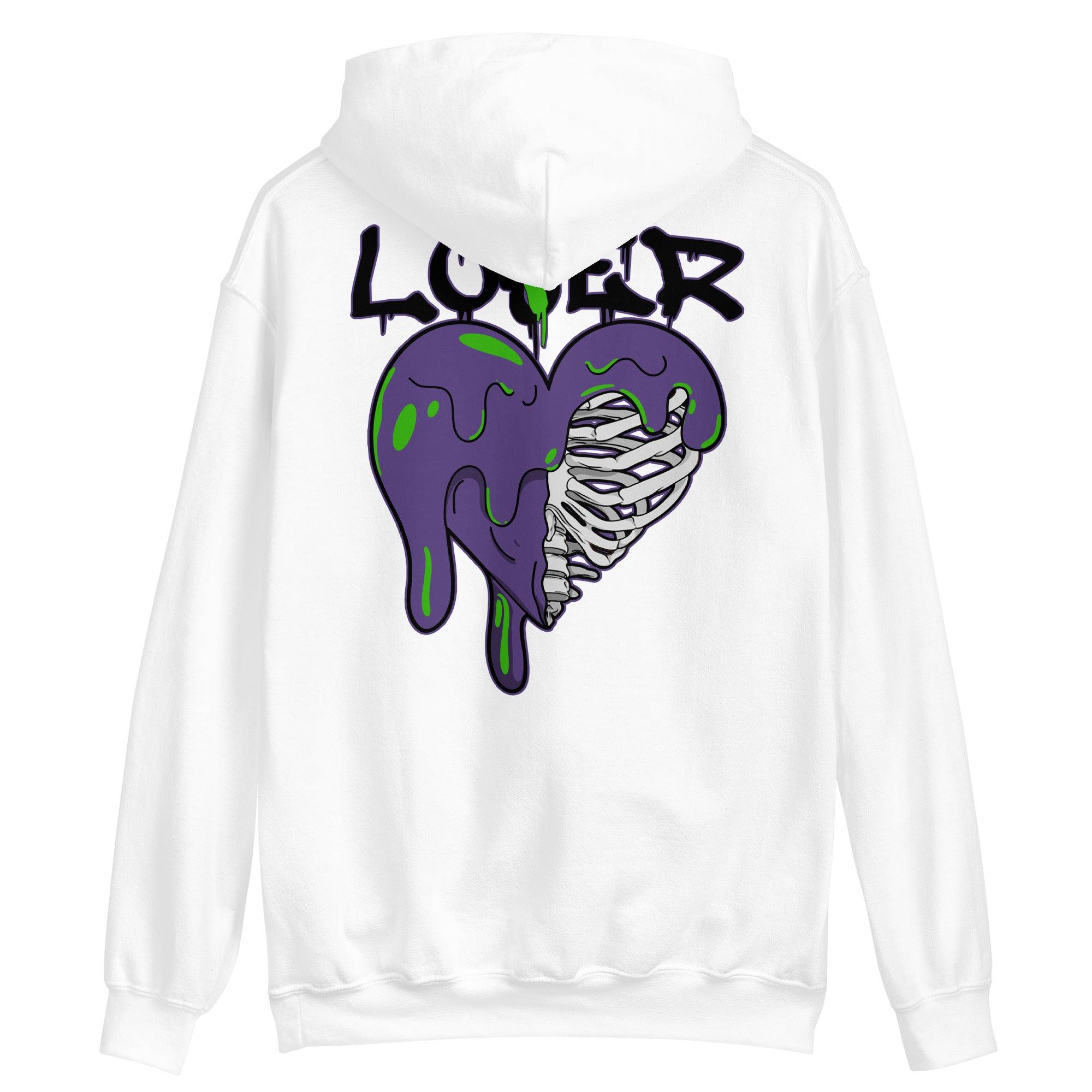 13s Court Purple Hoodie Lover - Sneaker Shirts Outlet