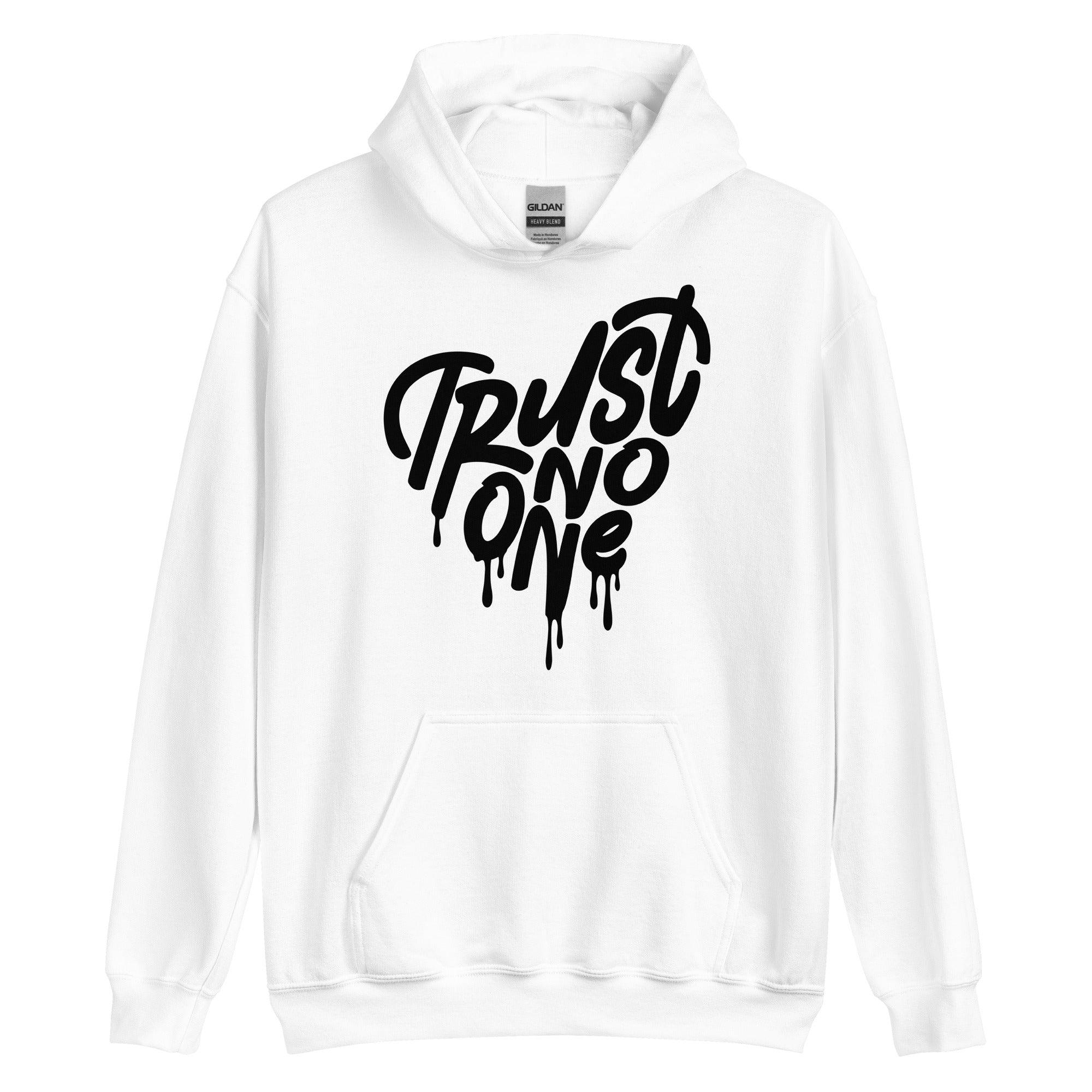 1s Mid Diamond Hoodie Trust No One Heart - Sneaker Shirts Outlet