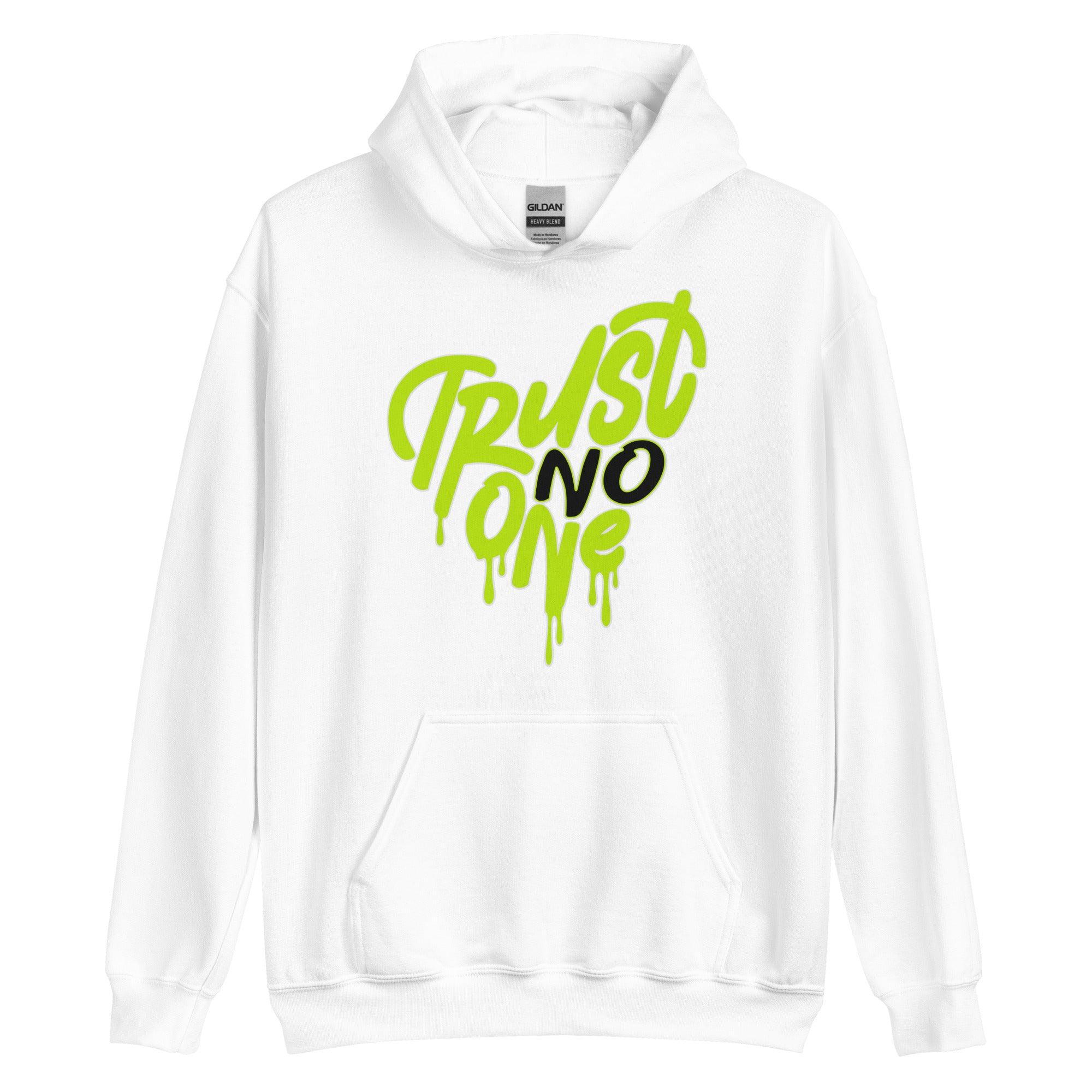 1s High Visionaire Hoodie Trust No One Heart - Sneaker Shirts Outlet