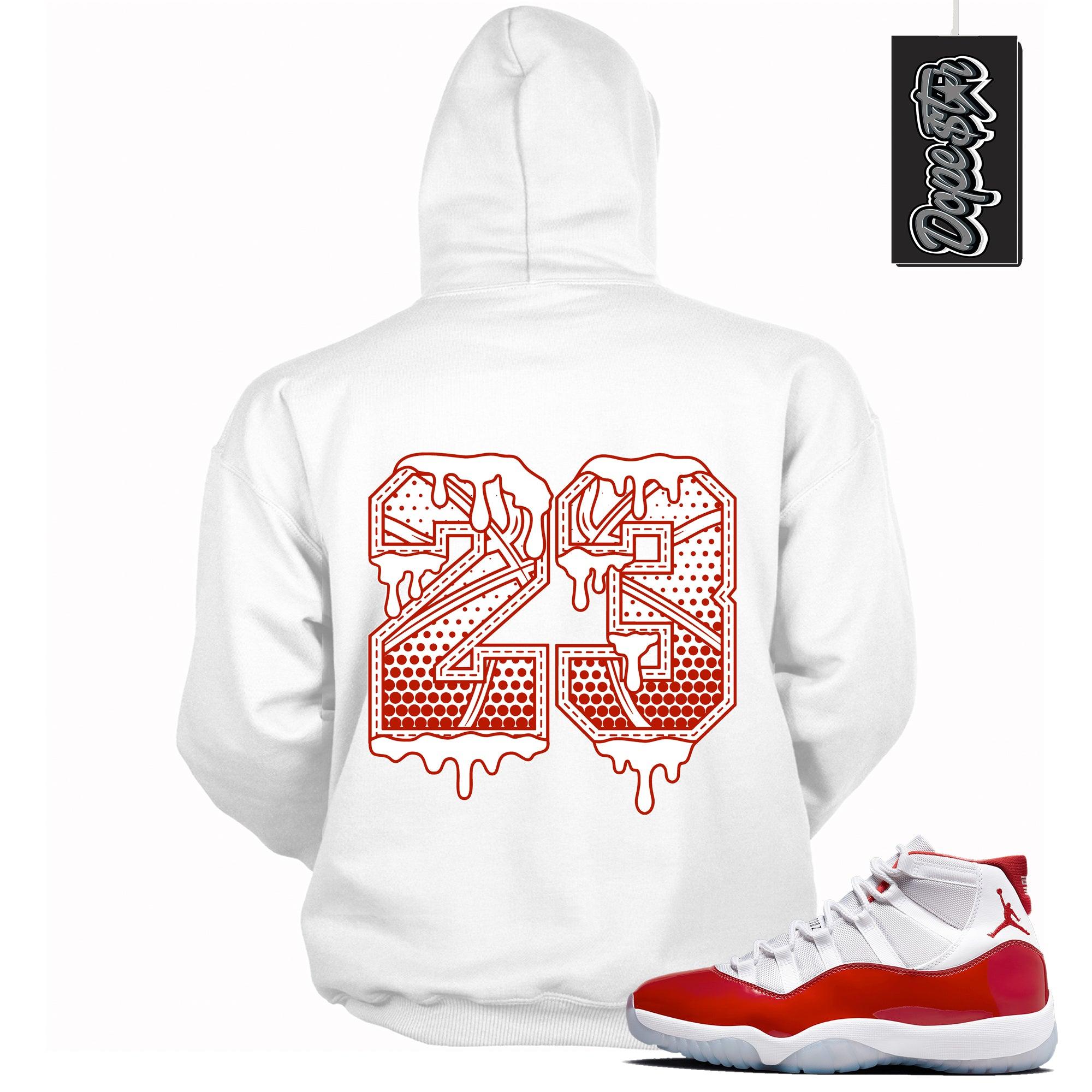 23 Ball Hoodie Air Jordan 11 Cherry photo