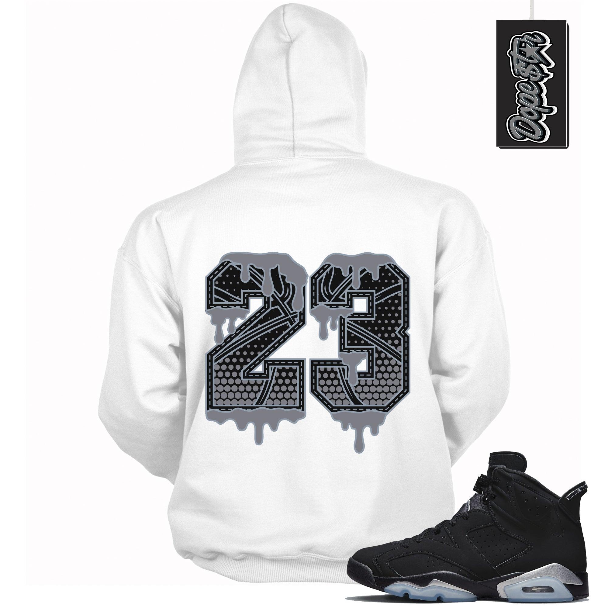 23 Ball Hoodie Air Jordan 6 Retro Chrome photo