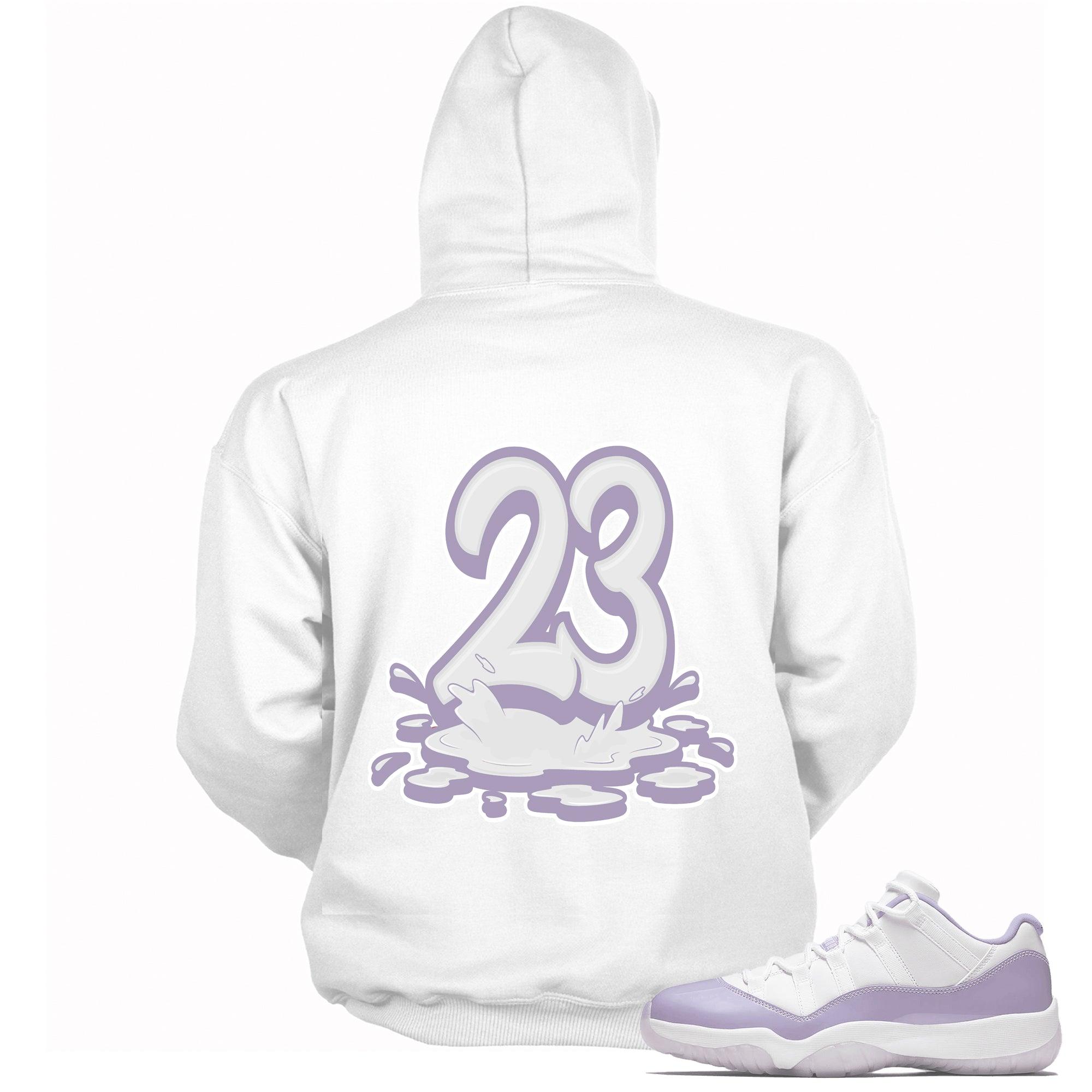 23 Melting Sneaker Sweatshirt AJ 11 Retro Low Pure Violet photo