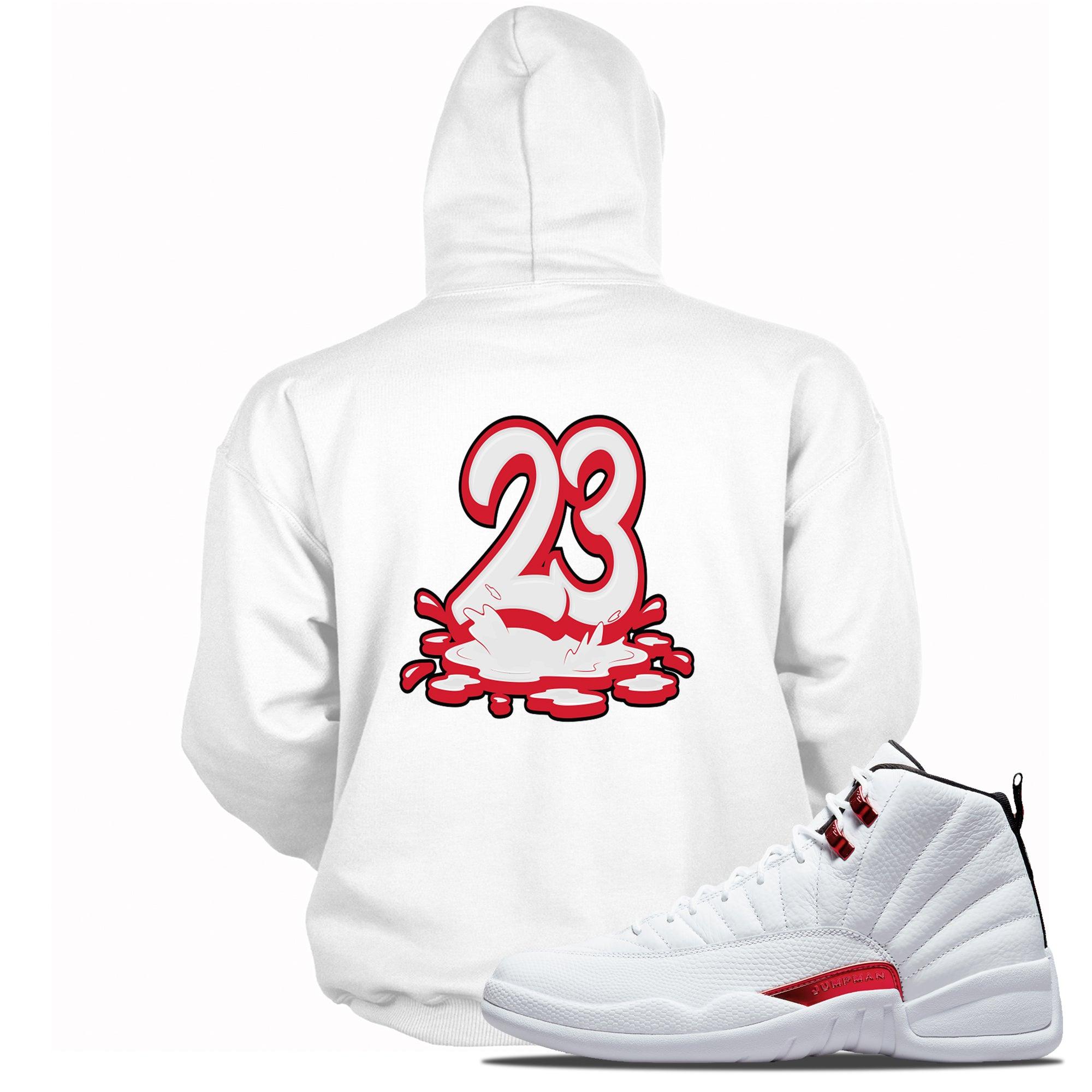 Number 23 Melting Hoodie Air Jordan 12 Twist photo