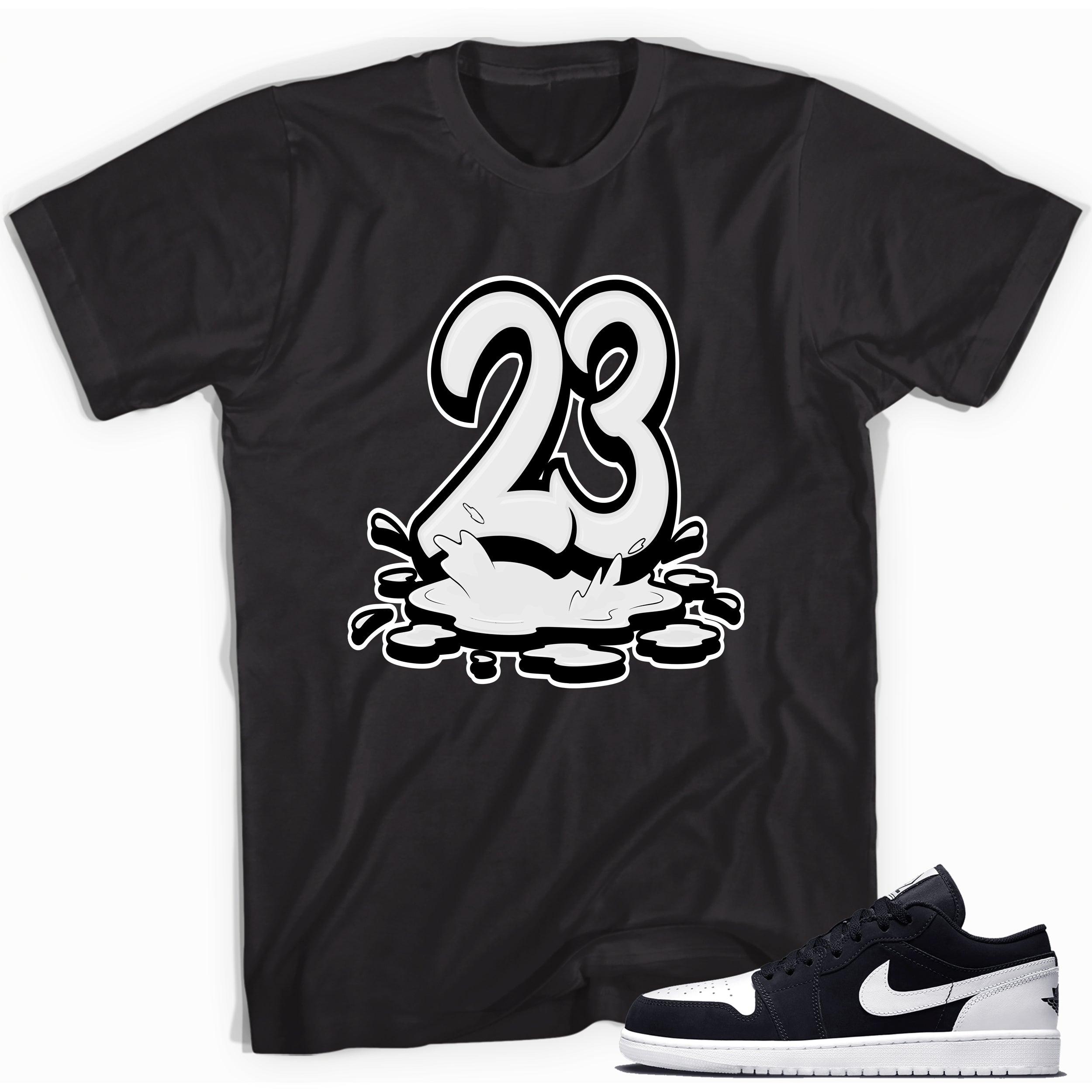 Number 23 Melting Shirt AJ 1 Low Diamond photo