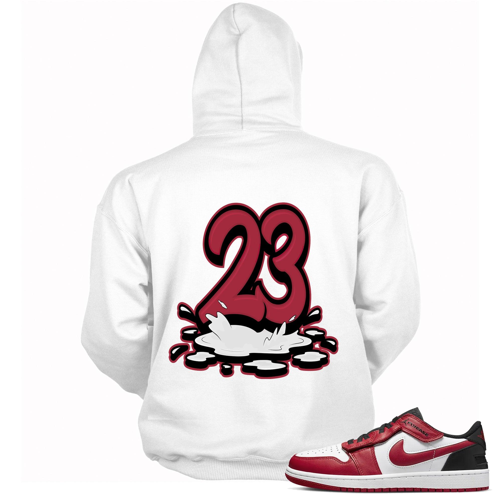 Number 23 Melting Hoodie AJ 1 Low FlyEase photo