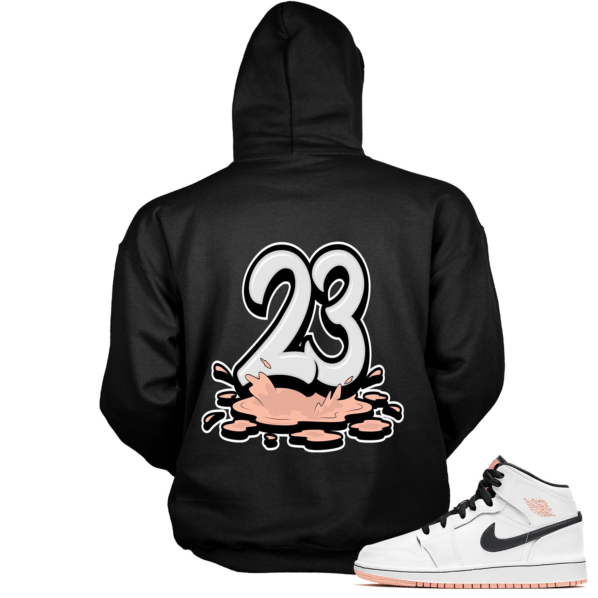 23 Melting Sneaker Sweatshirt AJ 1 Mid Arctic Orange photo