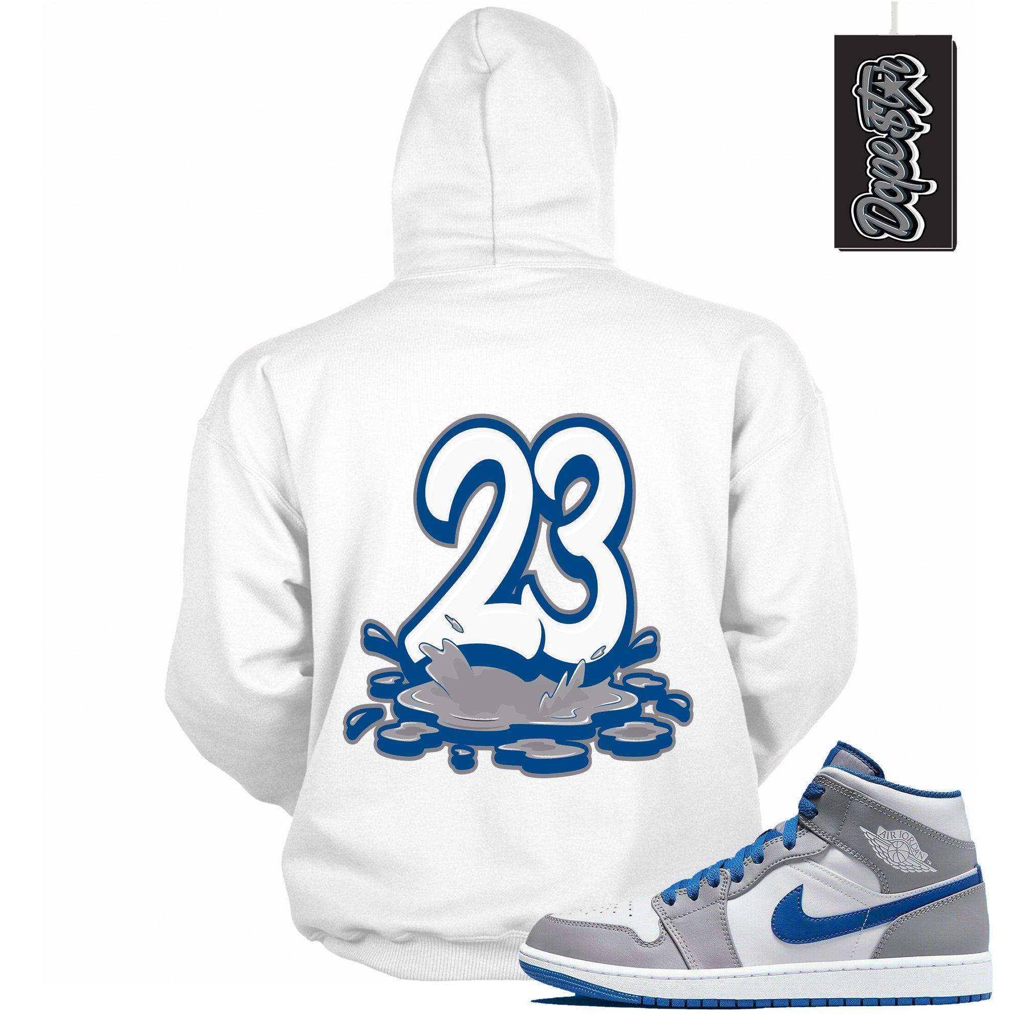 23 Melting Hoodie AJ 1 Mid True Blue photo