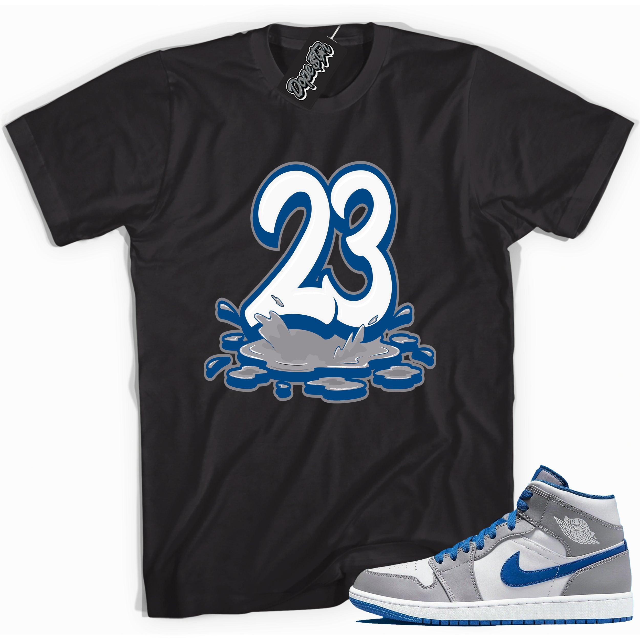 23 Melting Shirt AJ 1 Mid True Blue photo