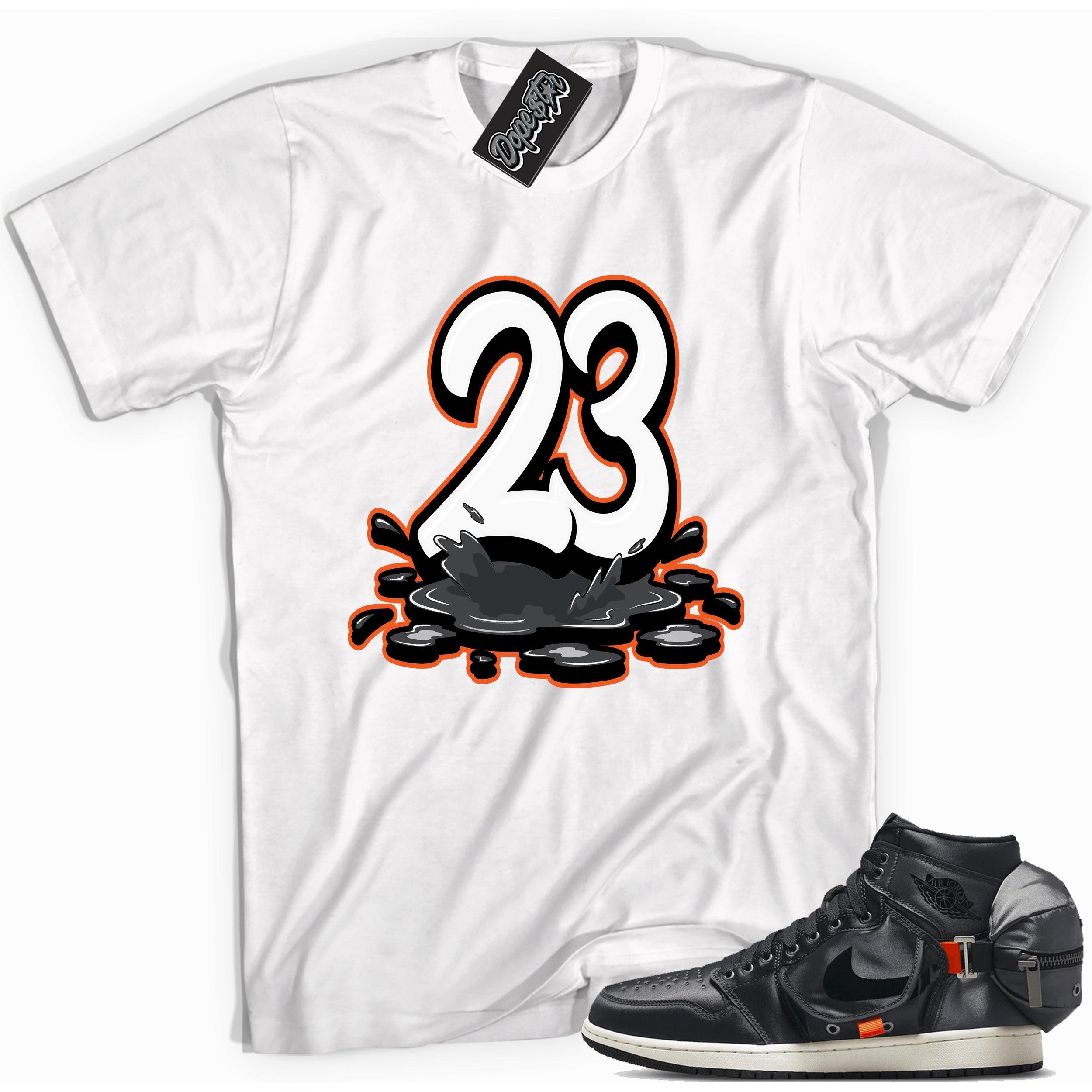 Number 23 Melting Shirt Air Jordan 1 OG Stash photo