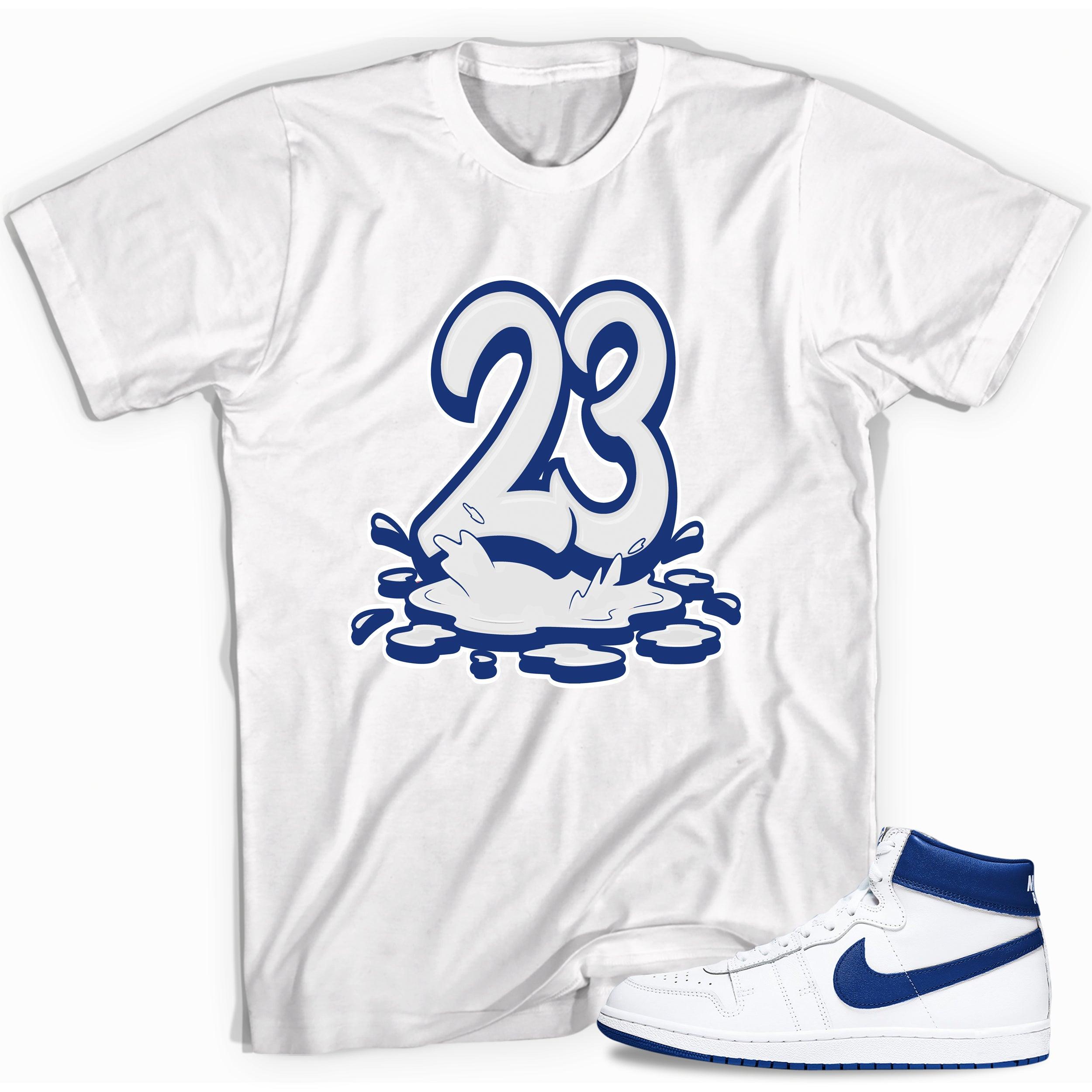 Number 23 Melting Shirt Nike Air Ship A Ma Maniére Game Royal photo