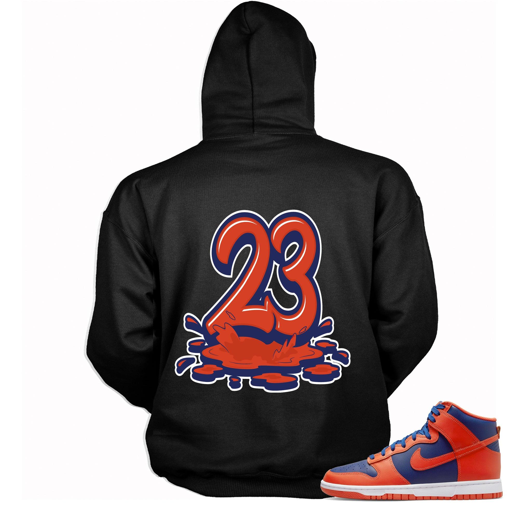 Number 23 Melting Hoodie Nike Dunk High Knicks photo