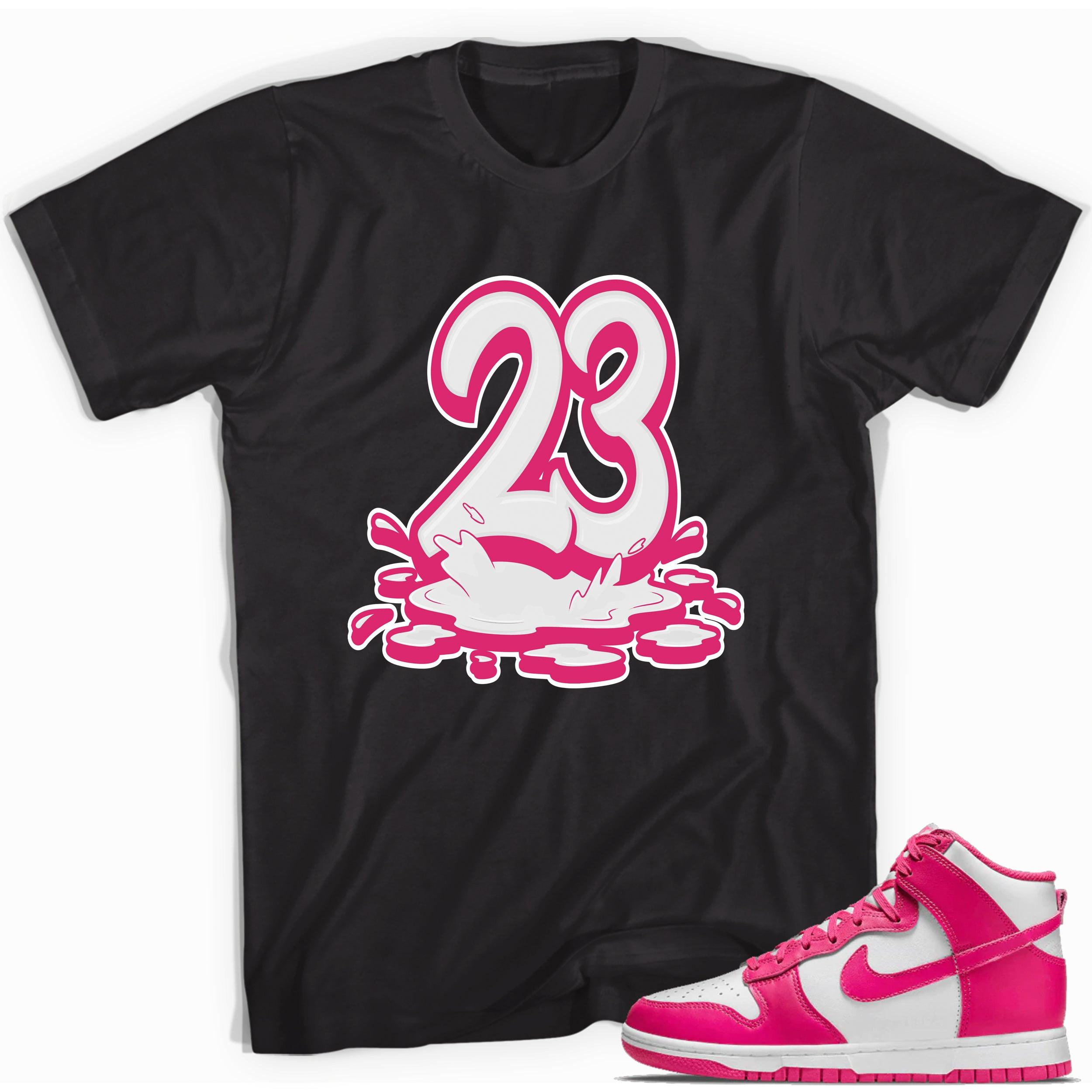 23 Melting Shirt Nike Dunk High Pink Prime photo