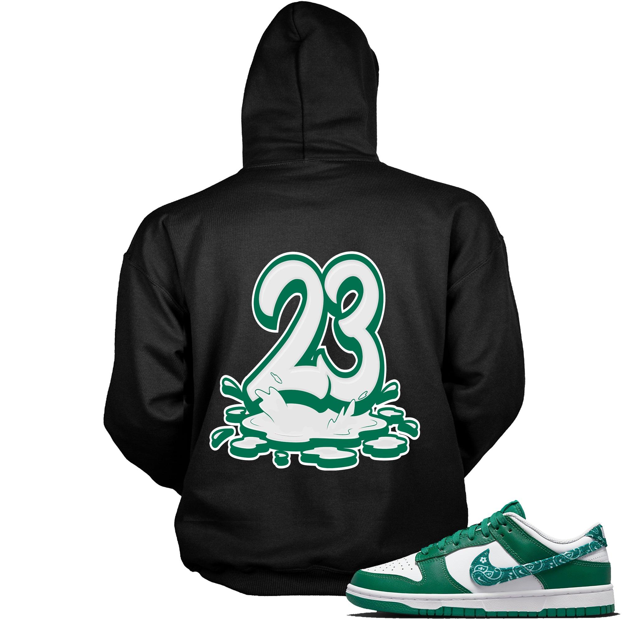 23 Melting Hoodie Nike Dunk Low Essential Paisley Pack Green photo