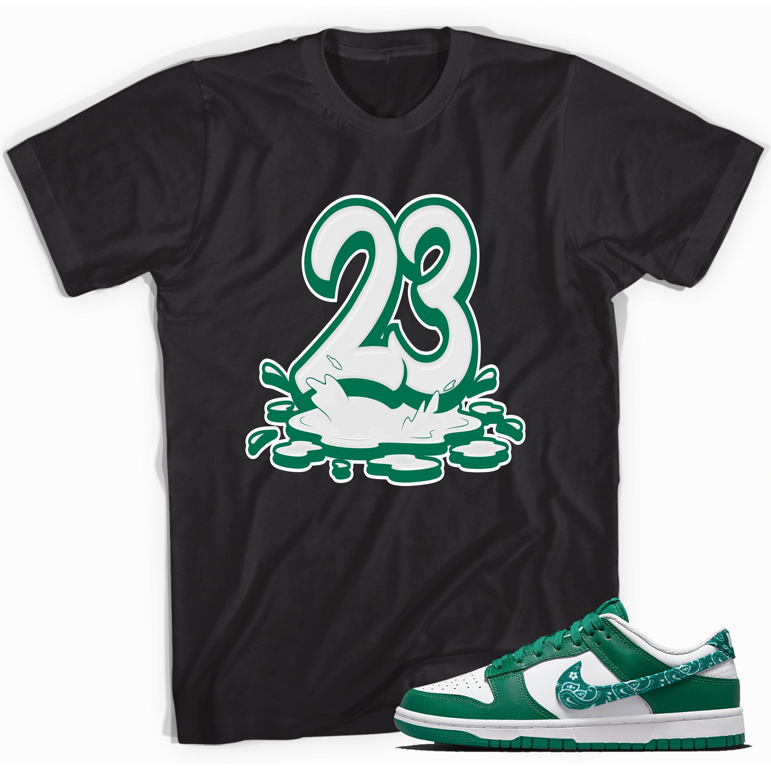 23 Melting Shirt Nike Dunk Low Essential Paisley Pack Green photo