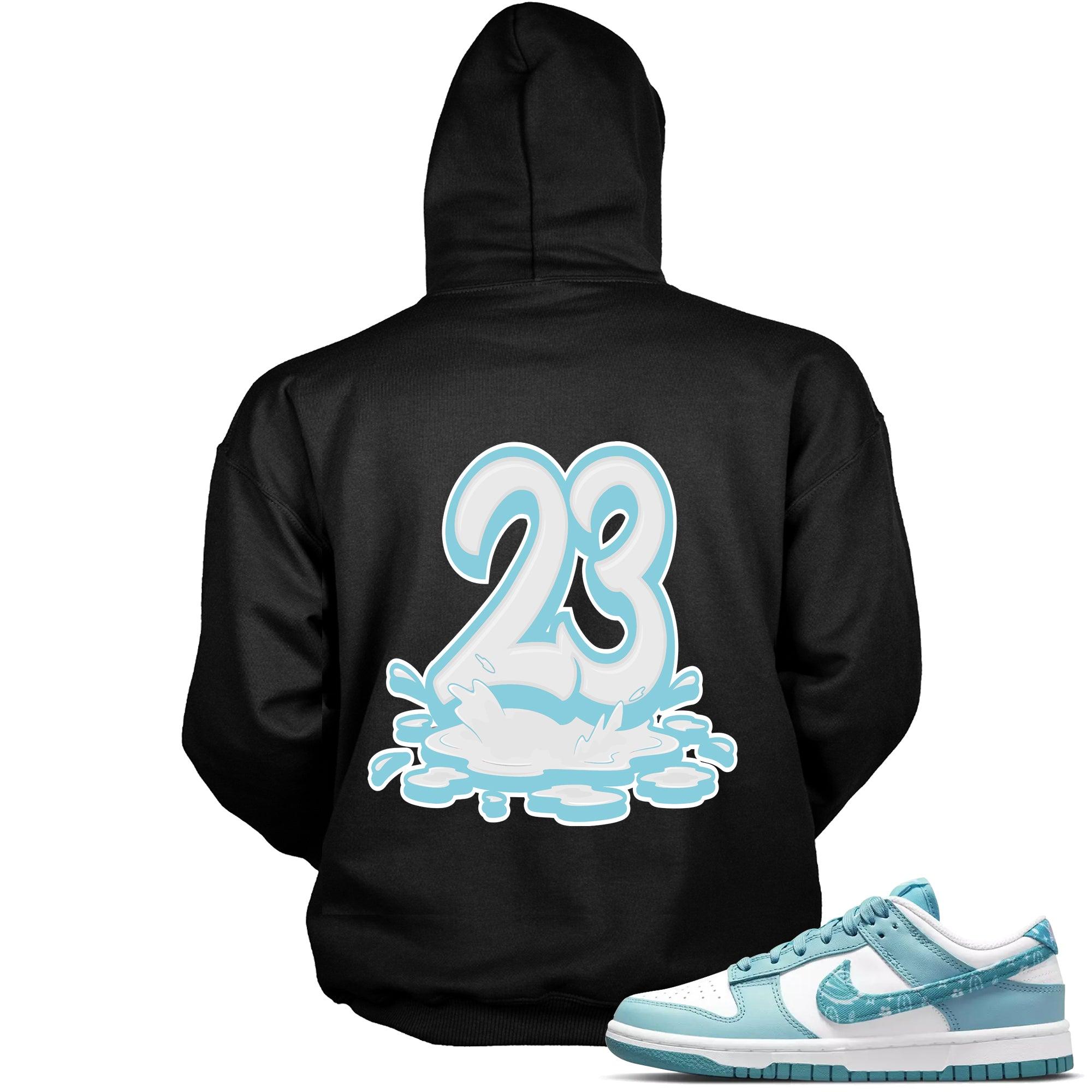 23 Melting Hoodie Dunk Low Essential Paisley Pack Worn Blue photo