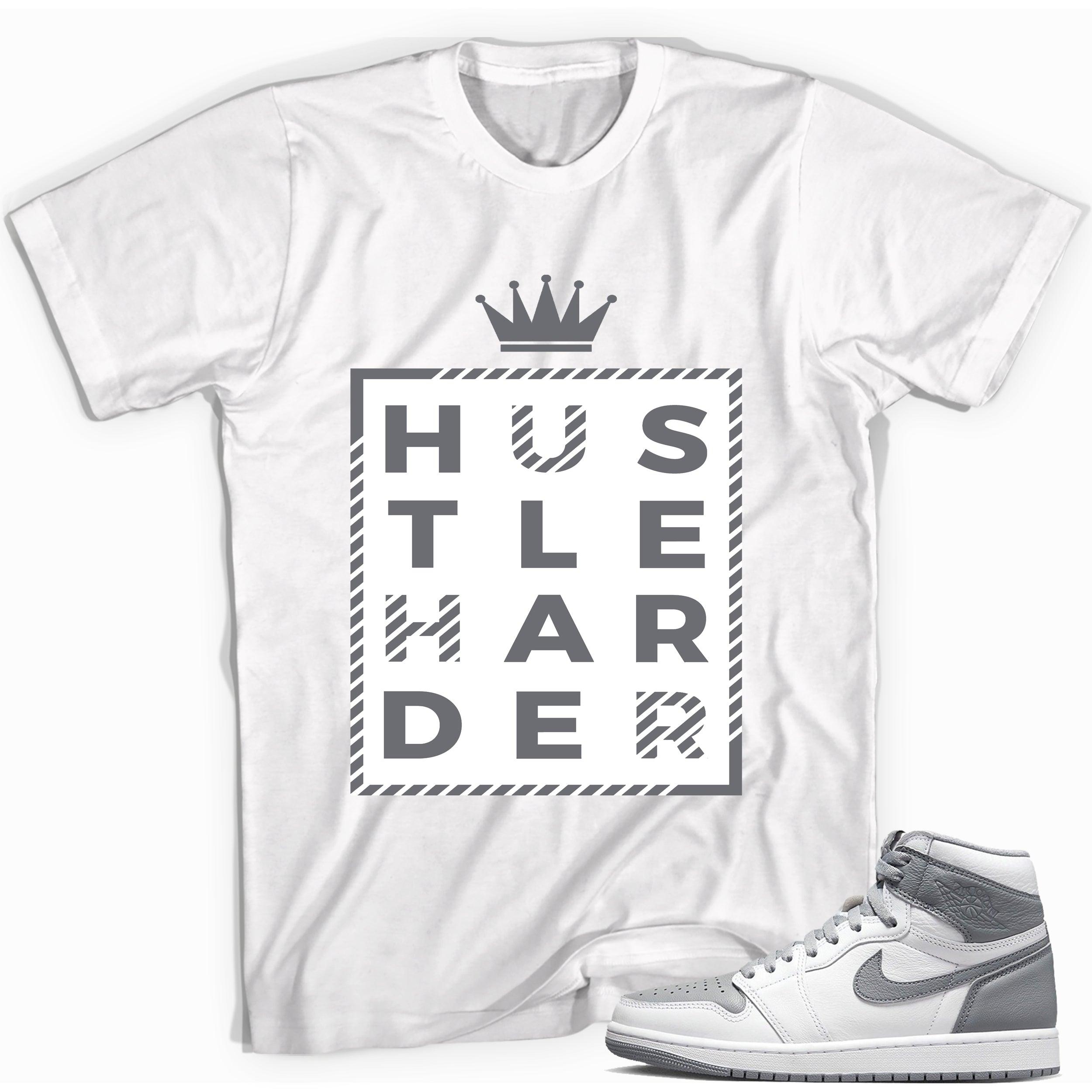 Hustle Harder Shirt for Jordan 1s photo
