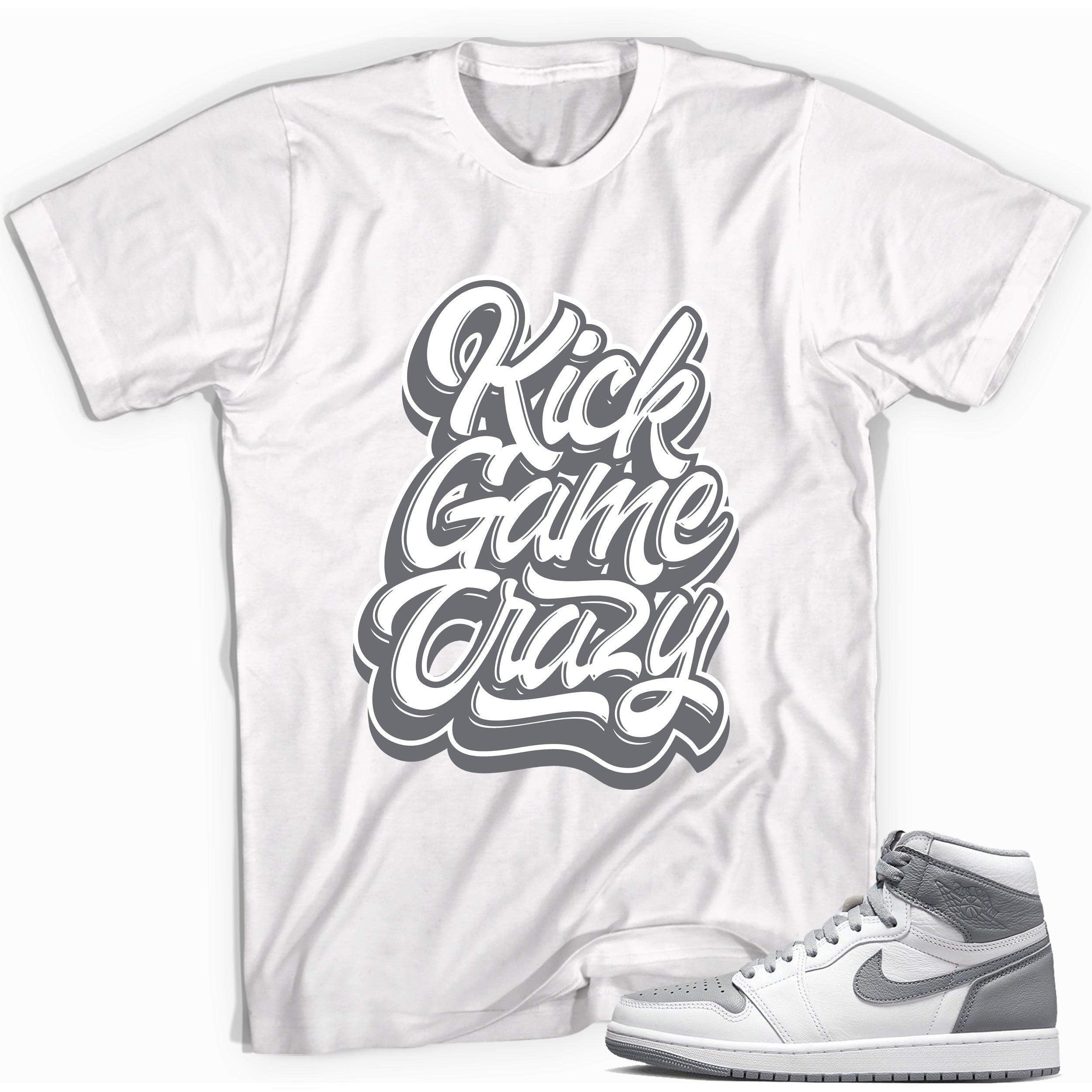 Kick Game Crazy Shirt for Jordan 1s photo