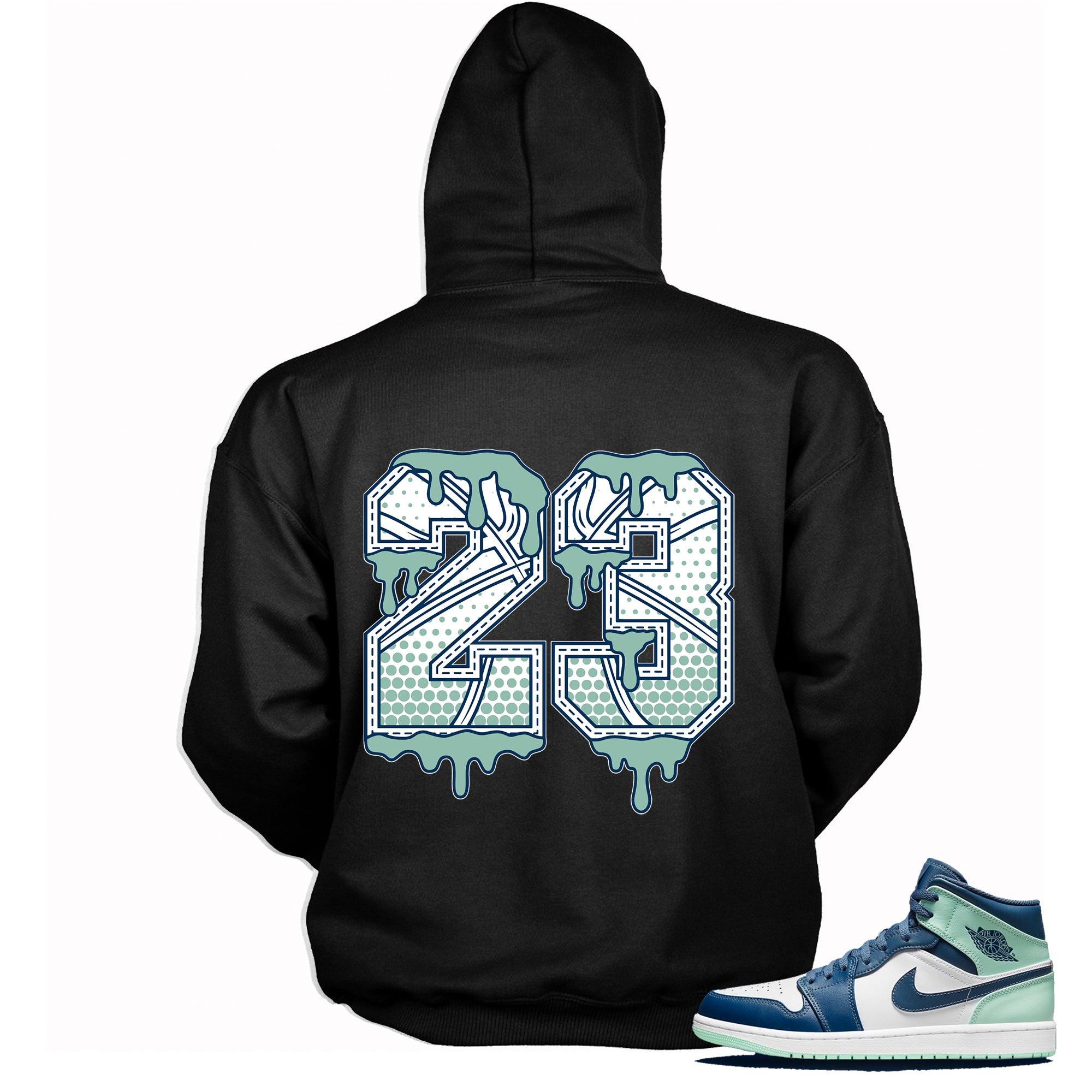 23 Ball Sneaker Sweatshirt AJ 1 Mid Mystic Navy Mint Foam photo