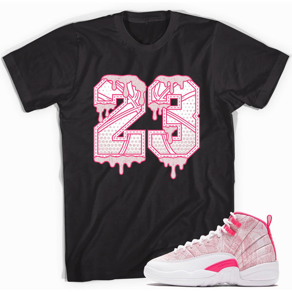 23 Ball Shirt AJ 12 Retro Arctic Punch Hyper Pink