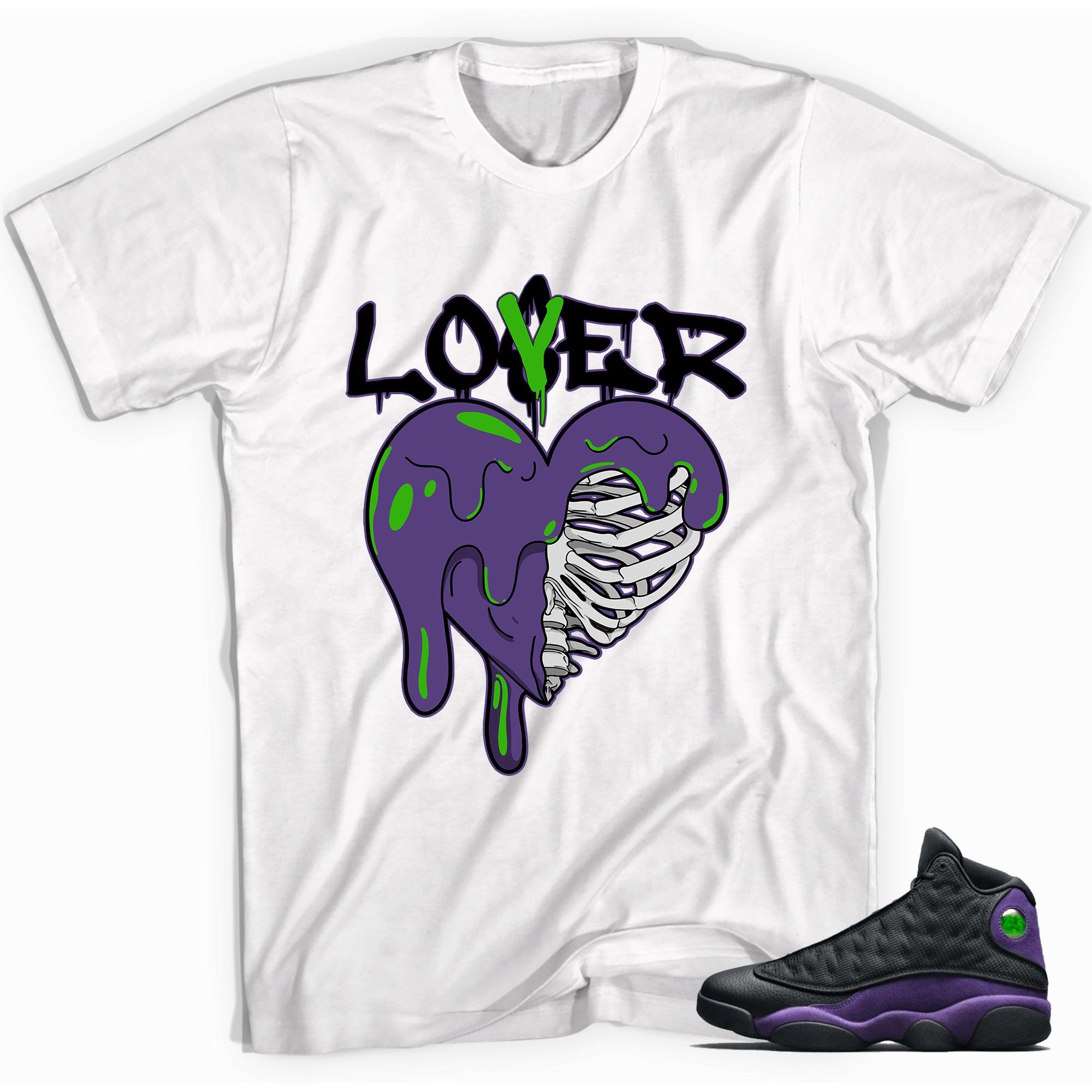 Lover Shirt Jordan 13s Court Purple photo