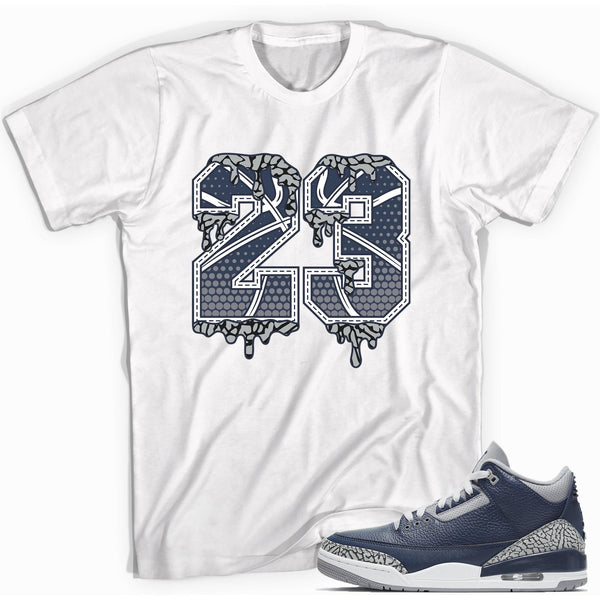 23 Ball Shirt AJ 3 Midnight Navy photo