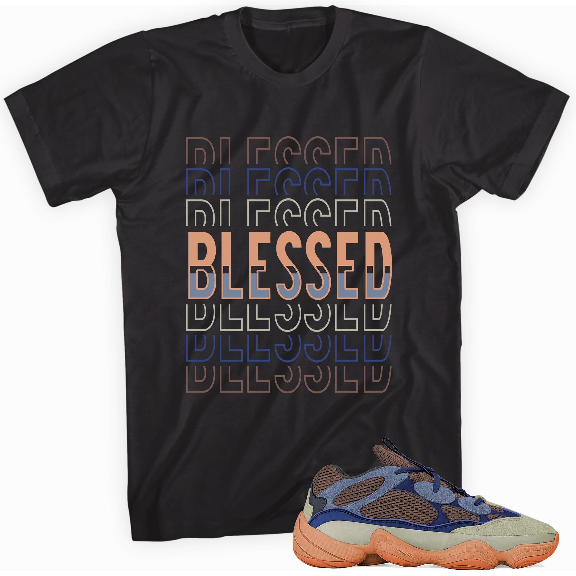 Blessed Sneaker Tee Yeezy 500 Enflame photo