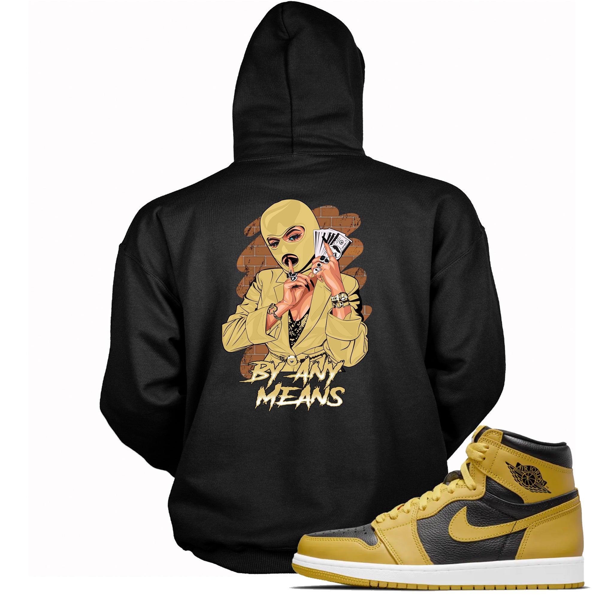 By Any Means Hoodie AJ 1 Retro High Pollen photo