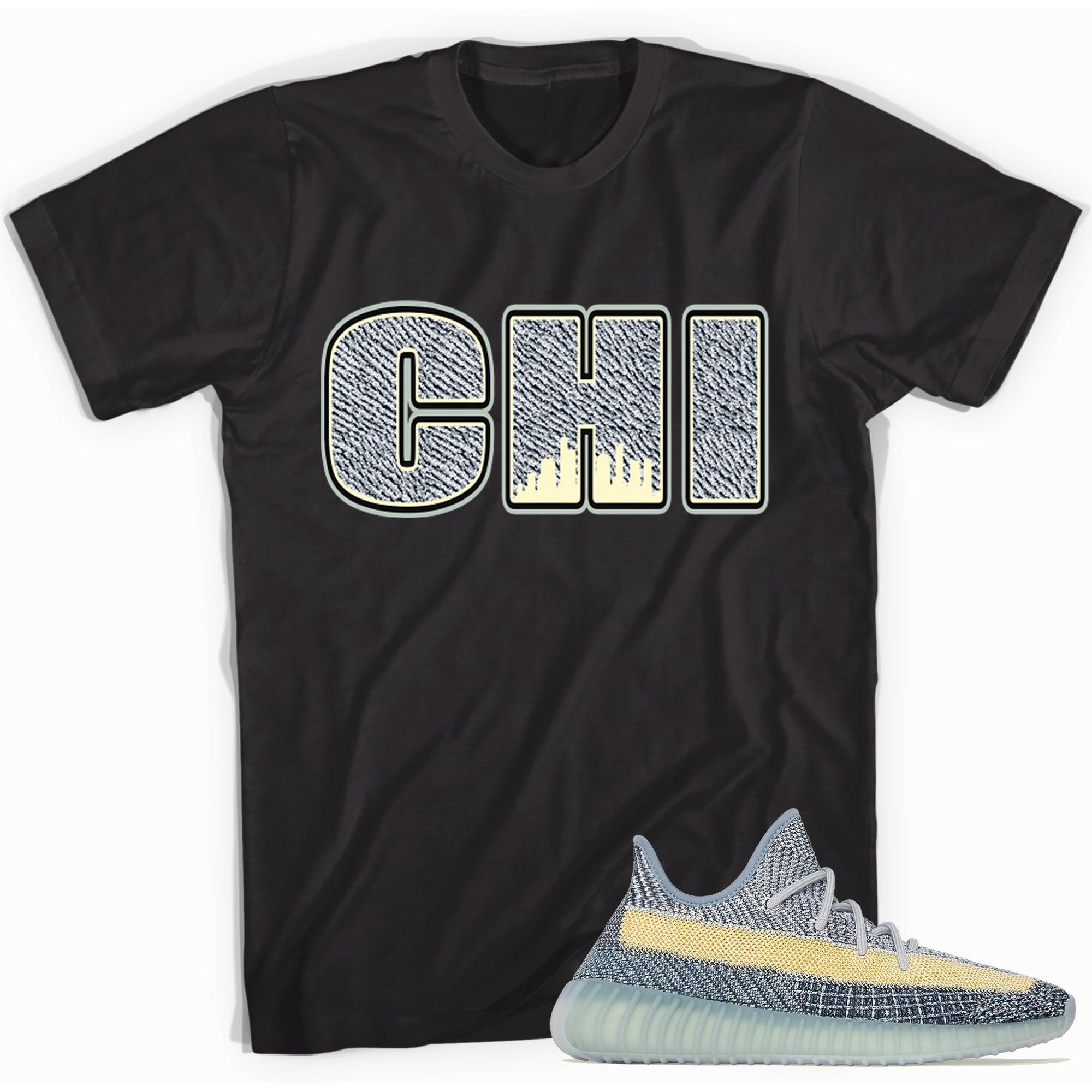 Chicago Sneaker Tee Yeezy Boost 350 V2 Ash Blue photo