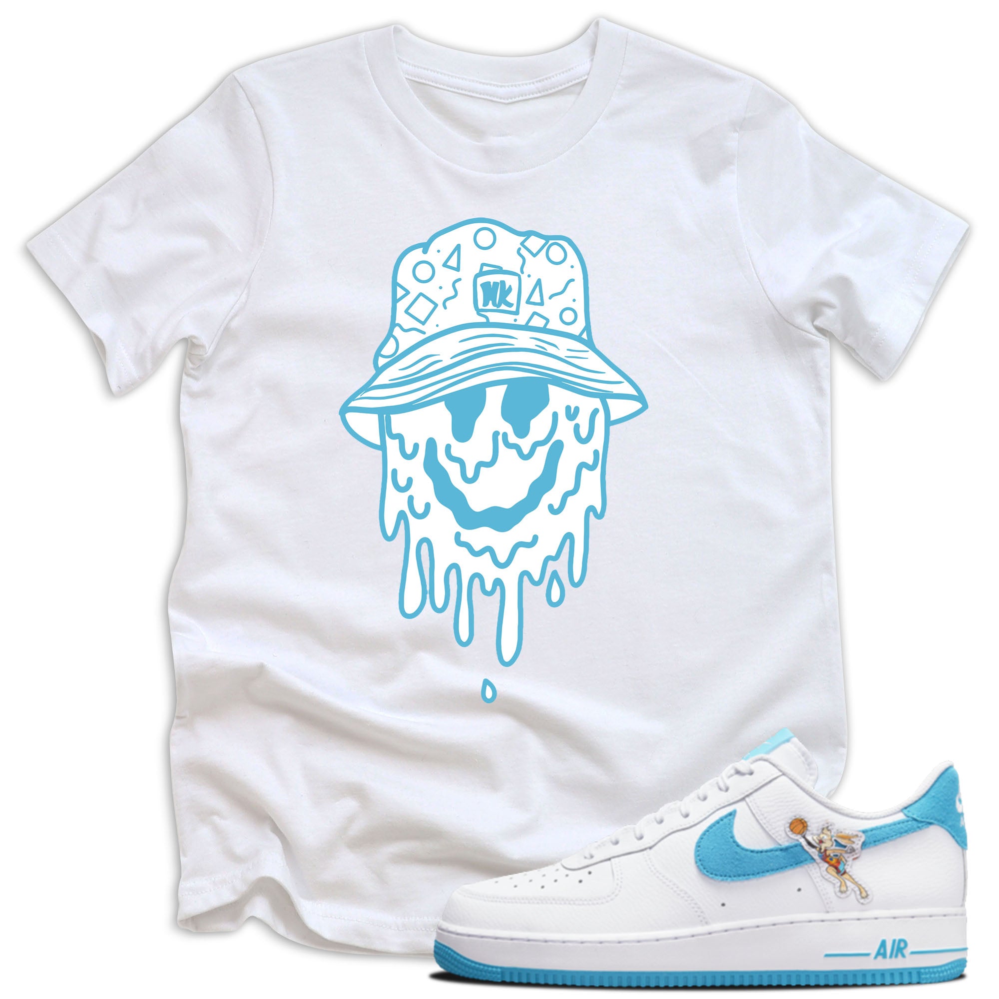 Drippy Dude Shirt Nike Air Force 1 Low Hare Space Jam photo