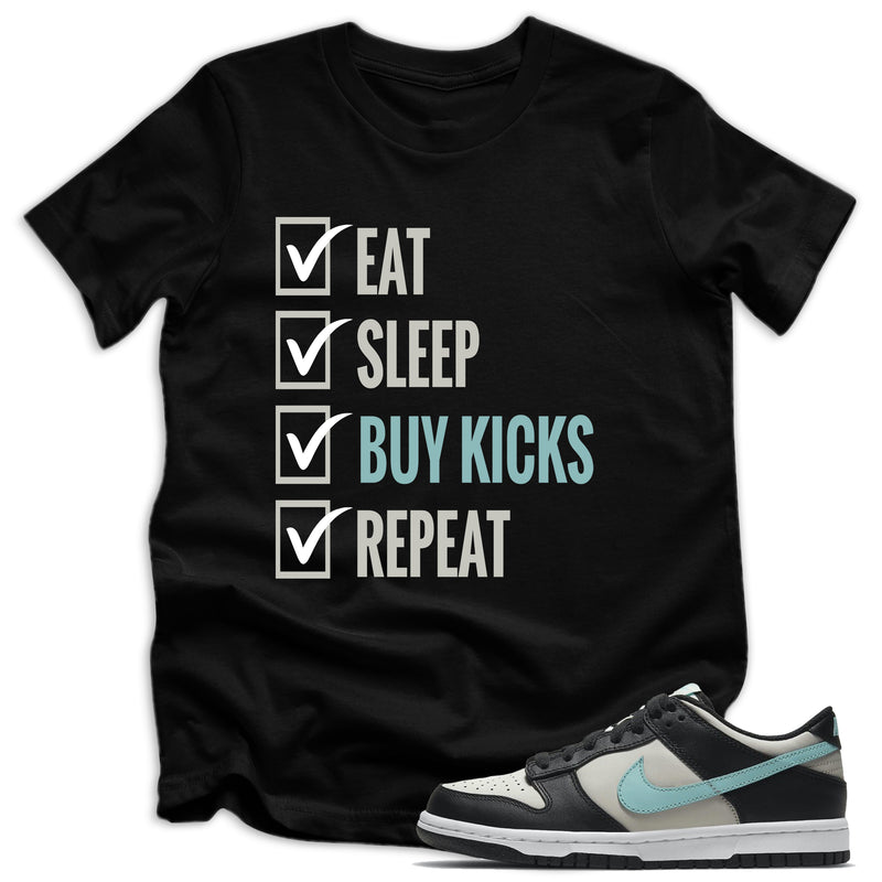 Eat Sleep Kicks Shirt Nike Dunk Low Tropical Twist photo