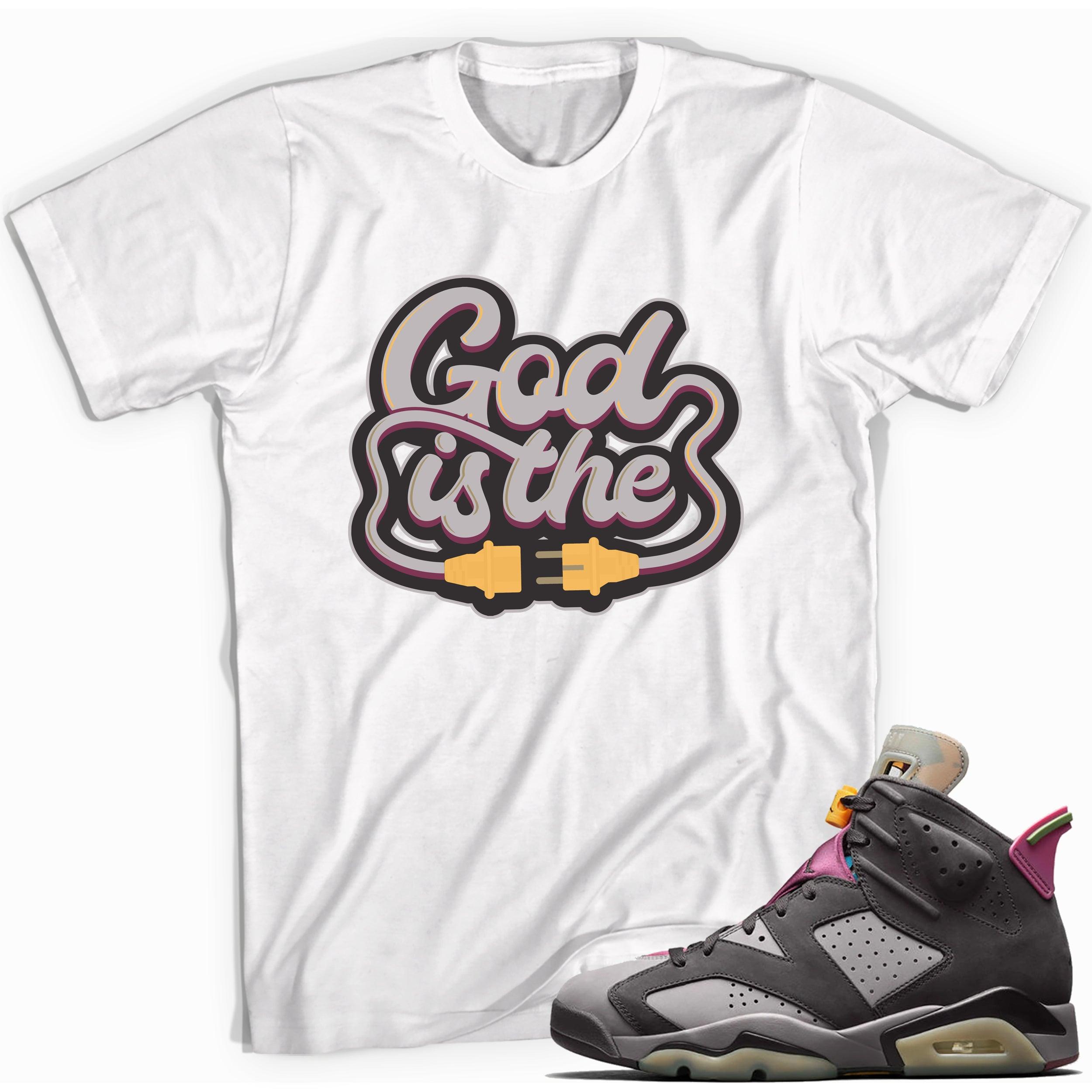 God Is Shirt Jordan 6s Bordeaux photo