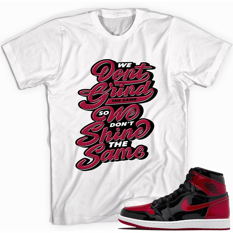 Grind And Shine Sneaker Shirt for Jordan 1s photo