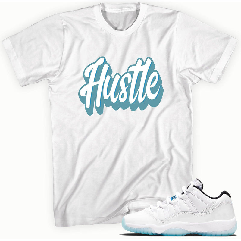 Hustle Shirt AJ 11s Retro Low Legend Blue photo