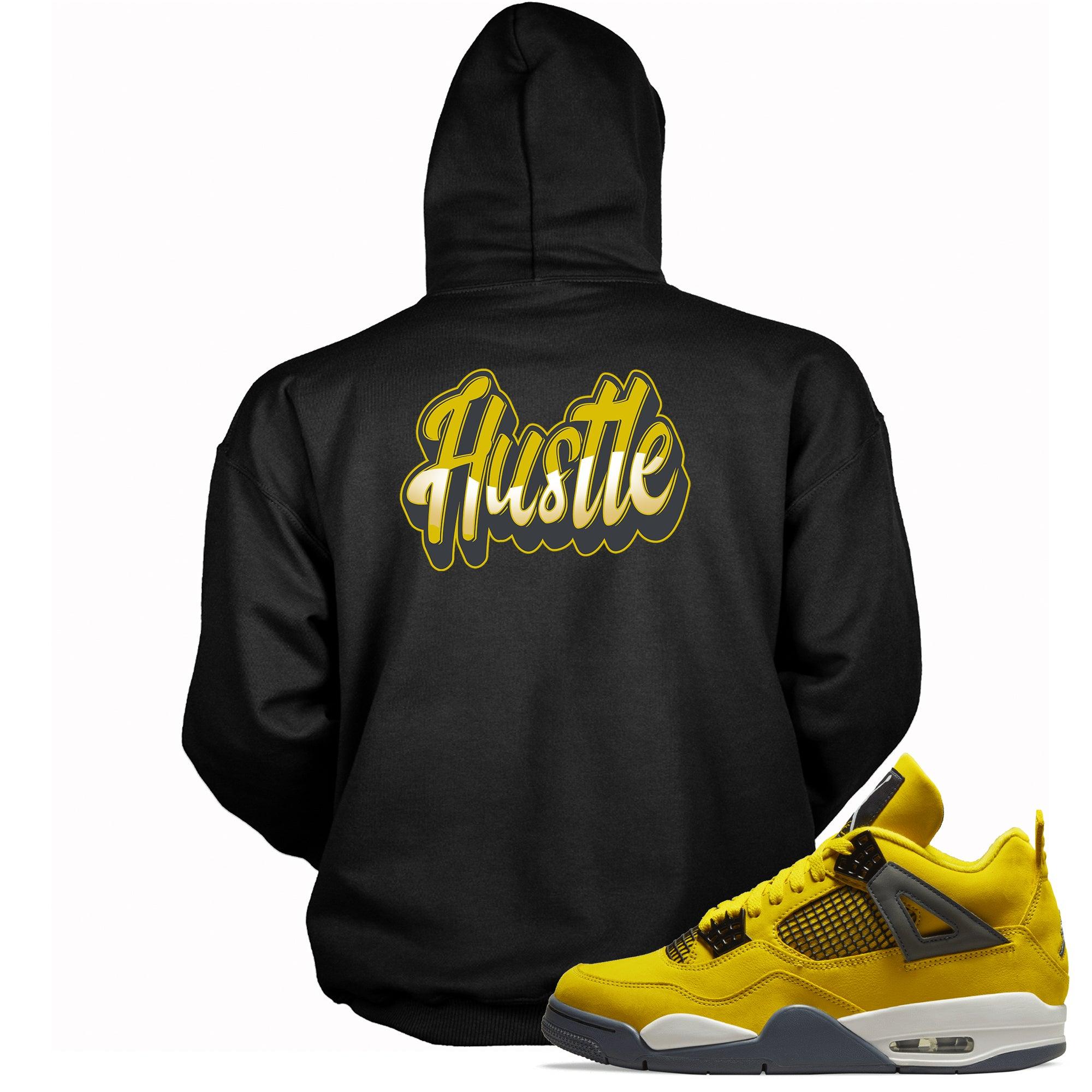 AJ 4s Retro Lightning (2021) Hoodie - Hustle - Sneaker Shirts Outlet
