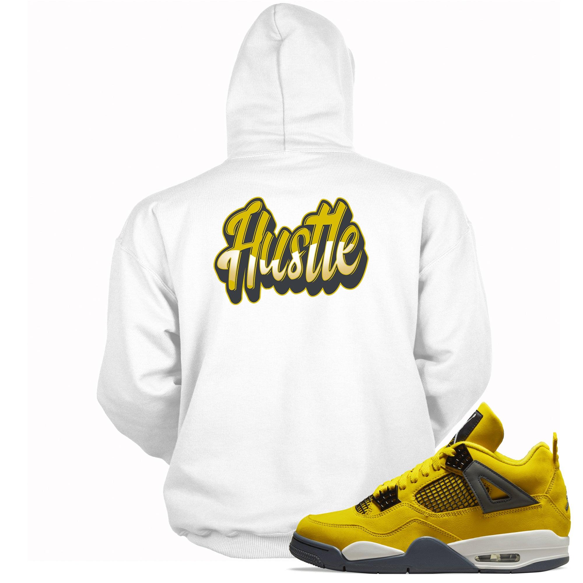 AJ 4s Retro Lightning (2021) Hoodie - Hustle - Sneaker Shirts Outlet