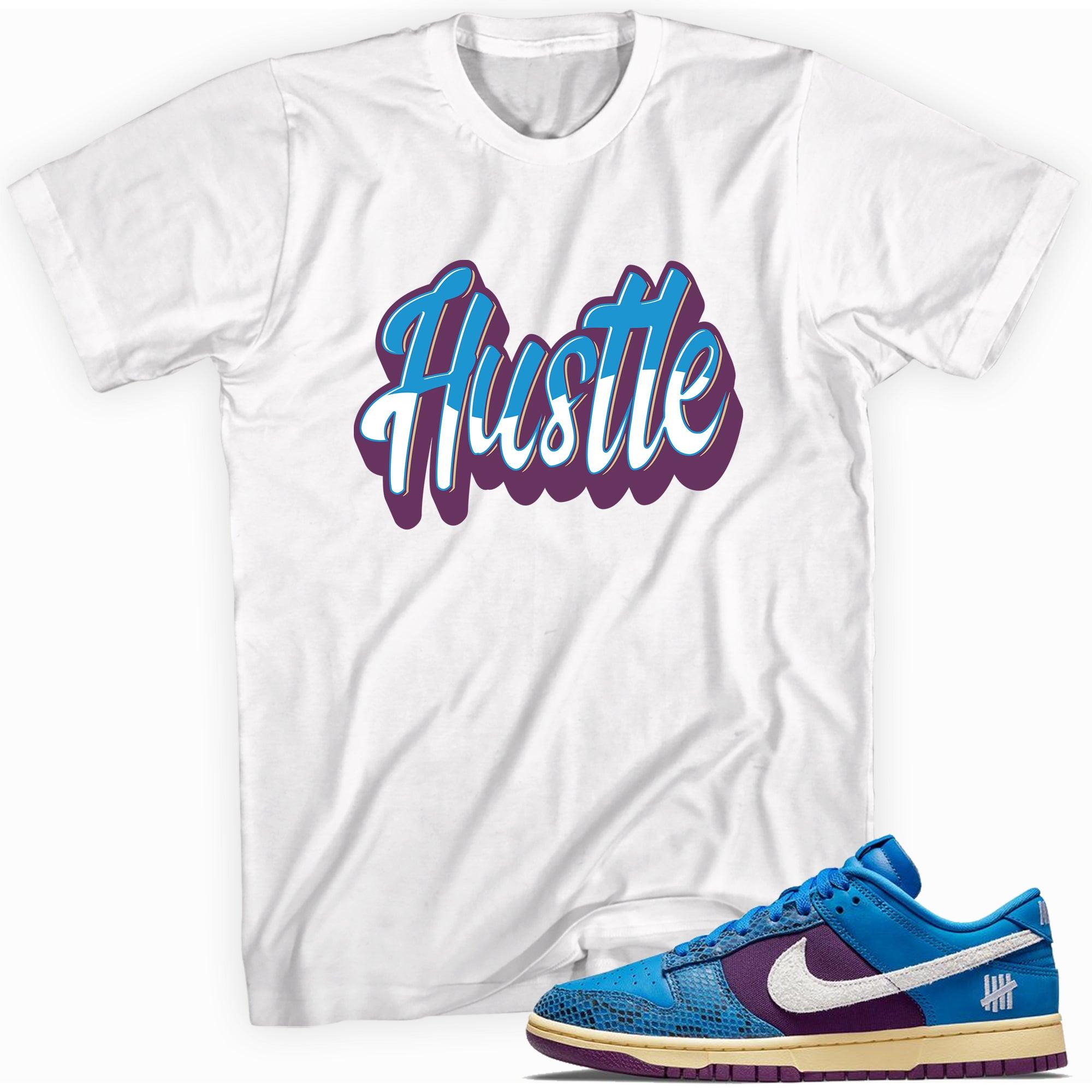 Hustle Shirt Nike Dunks Low Undefeated 5 On It Dunk vs AF1 photo
