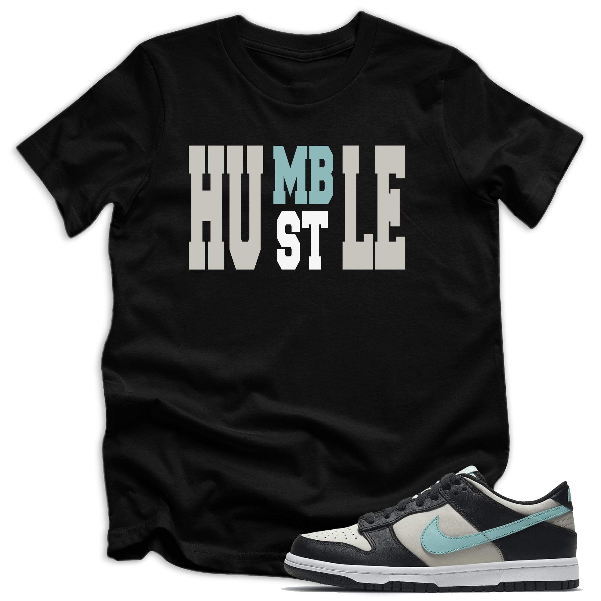 Humble Hustle Shirt Nike Dunk Low Tropical Twist photo