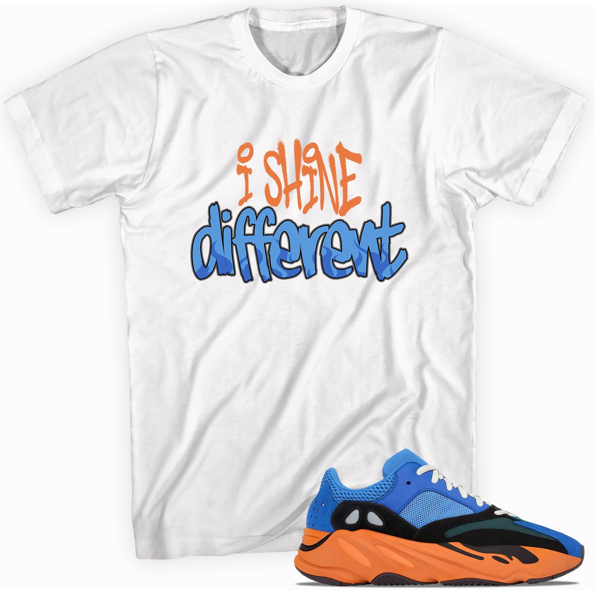 Shine Different Shirt Yeezy Boost 700s Bright Blue photo
