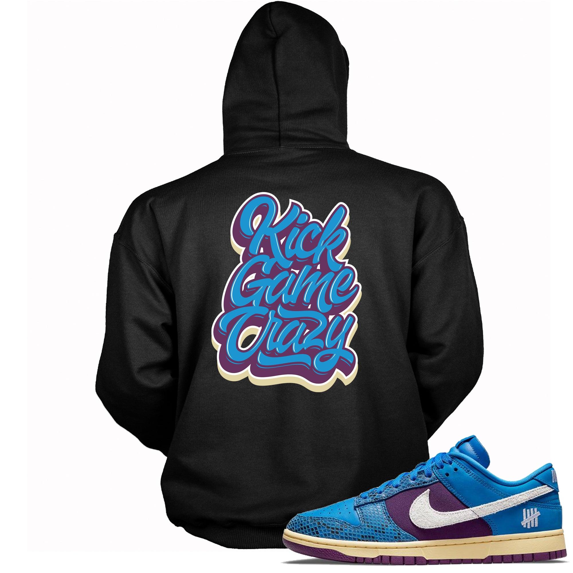 Kick Game Crazy Hoodie Nike Dunk Low Undefeated 5 On It Dunk vs AF1 Sneakers photo
