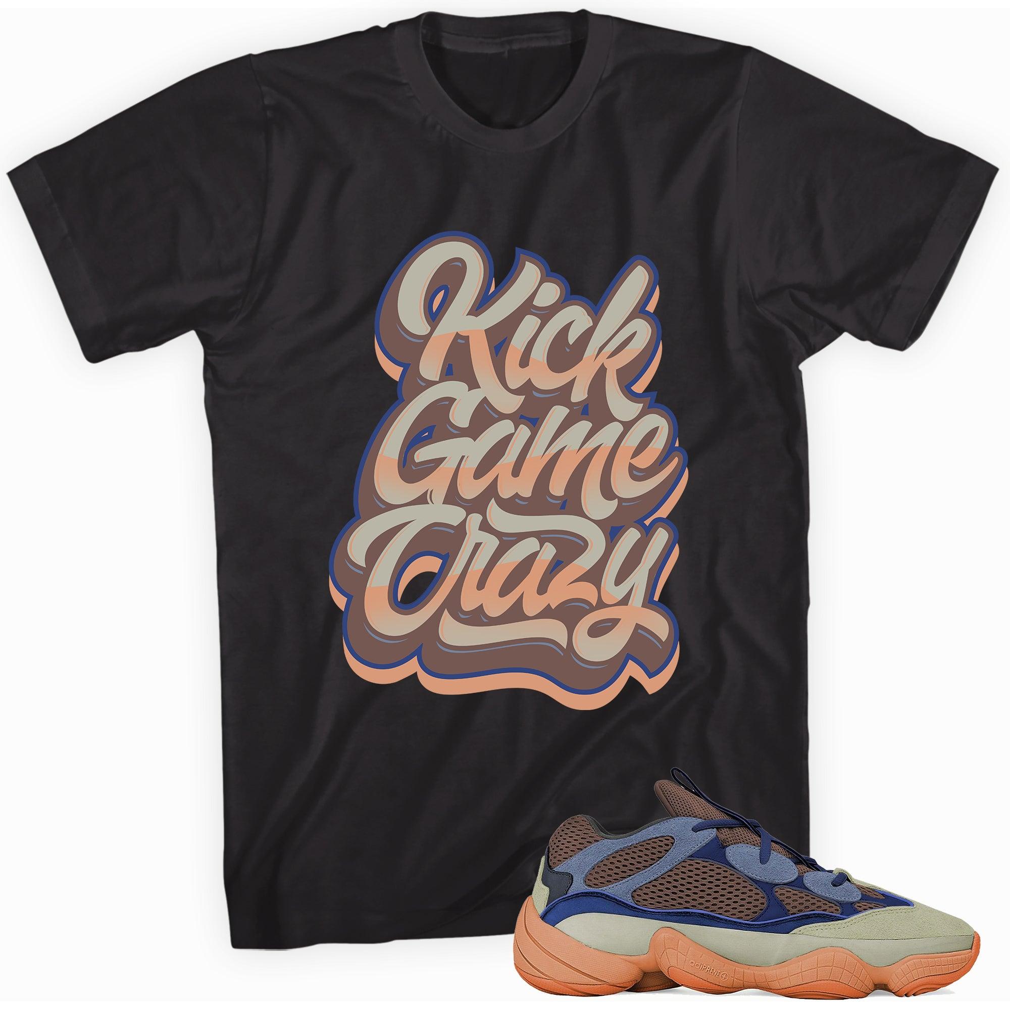 Black Kick Game Crazy Shirt Yeezy 500s Enflame photo
